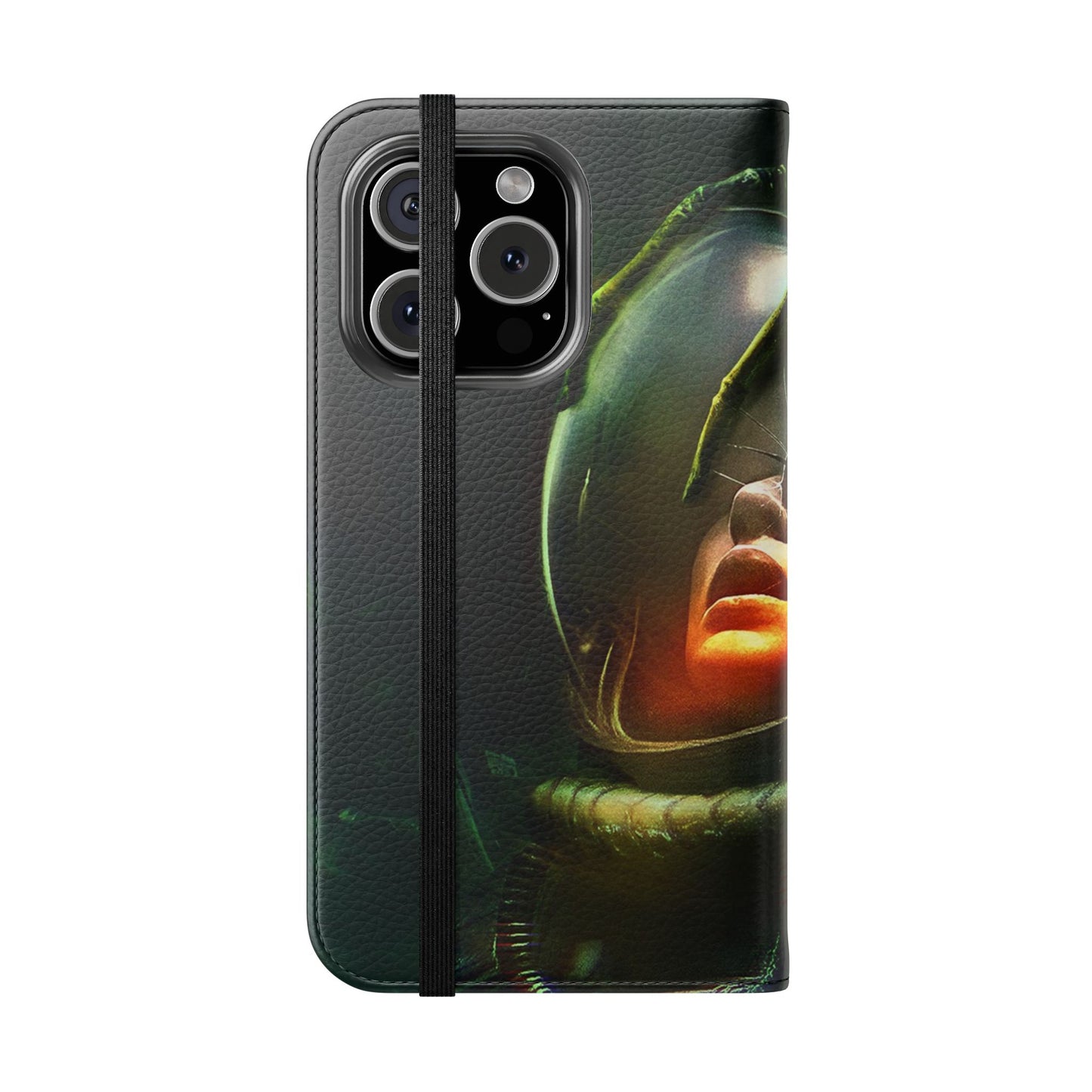Alien iPhone & Samsung Flip Case