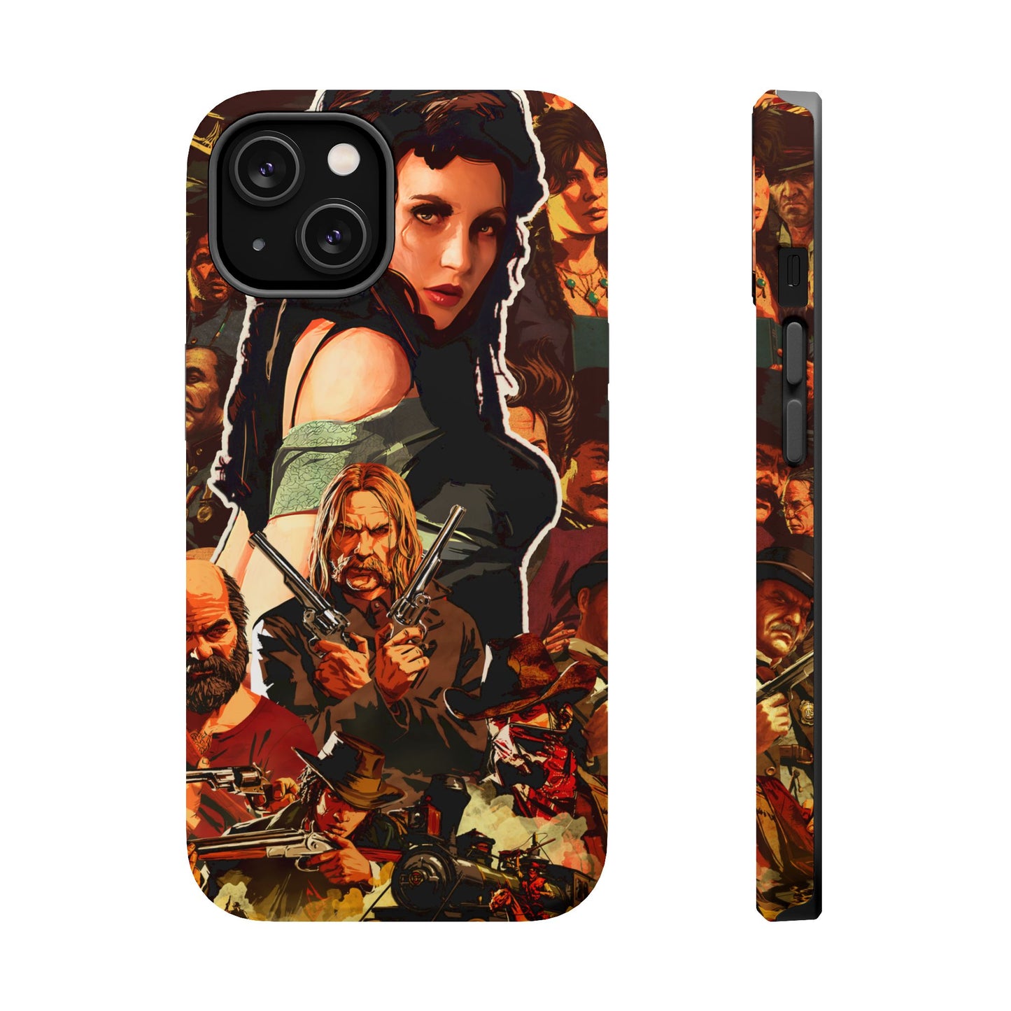 Red Dead Redemption MagSafe® iPhone Tough Case Dual Layer Robust
