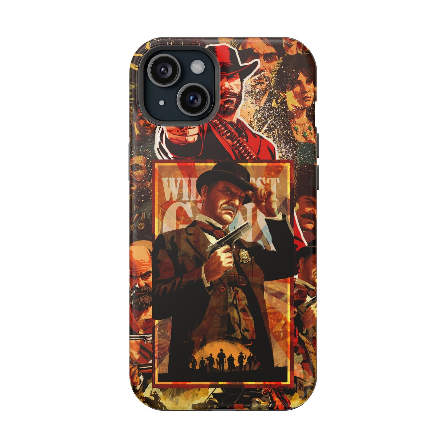 Red Dead Redemption MagSafe® iPhone Tough Case Dual Layer Robust