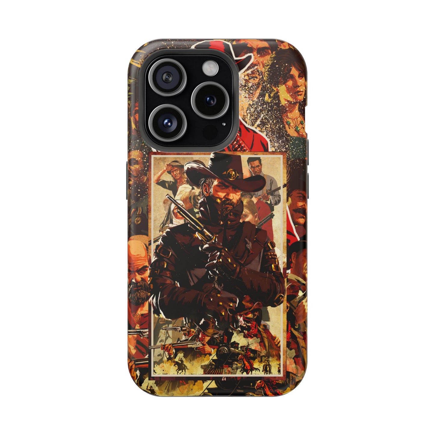 Red Dead Redemption MagSafe® iPhone Tough Case Dual Layer Robust
