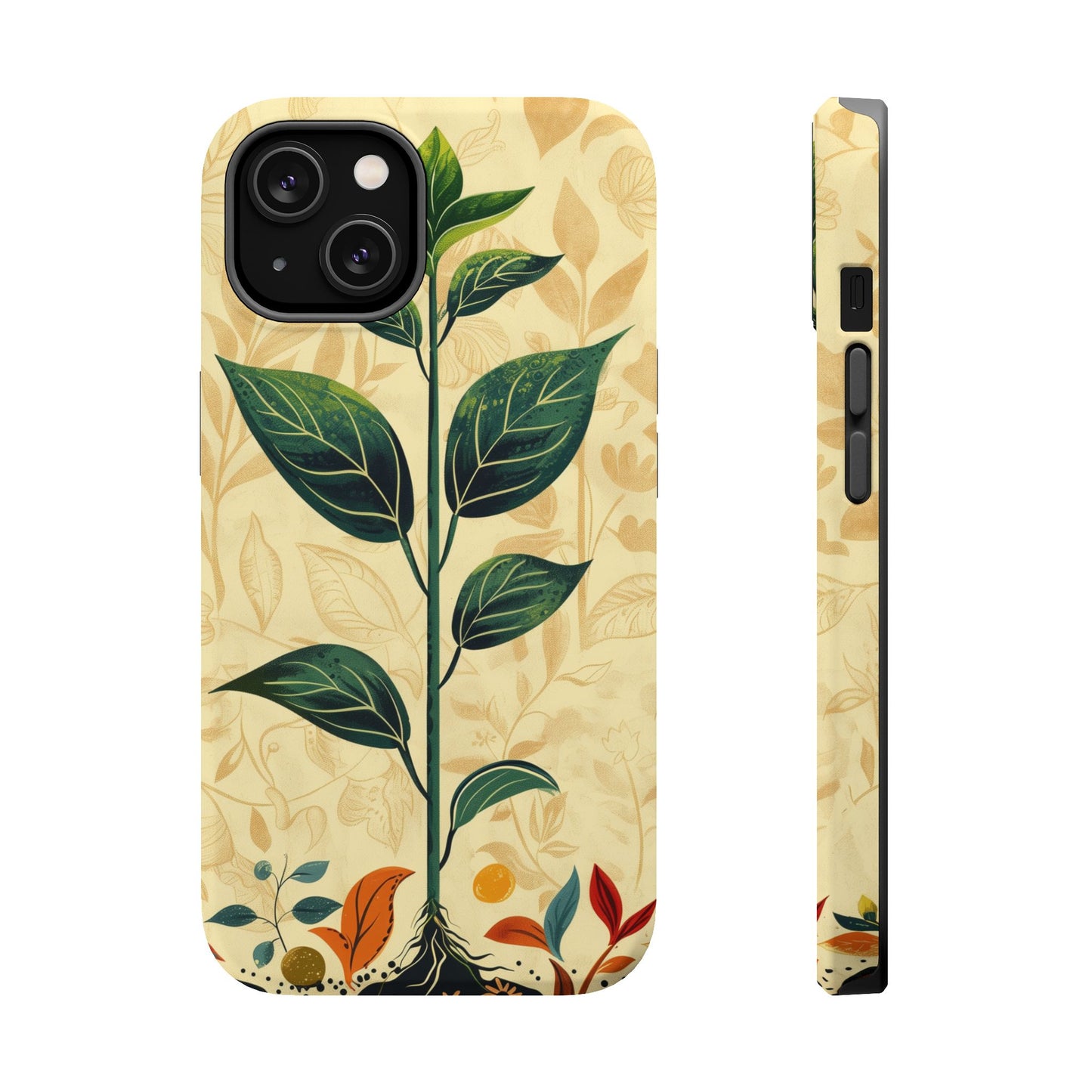 Plant Nature MagSafe® iPhone Tough Case Dual Layer Robust