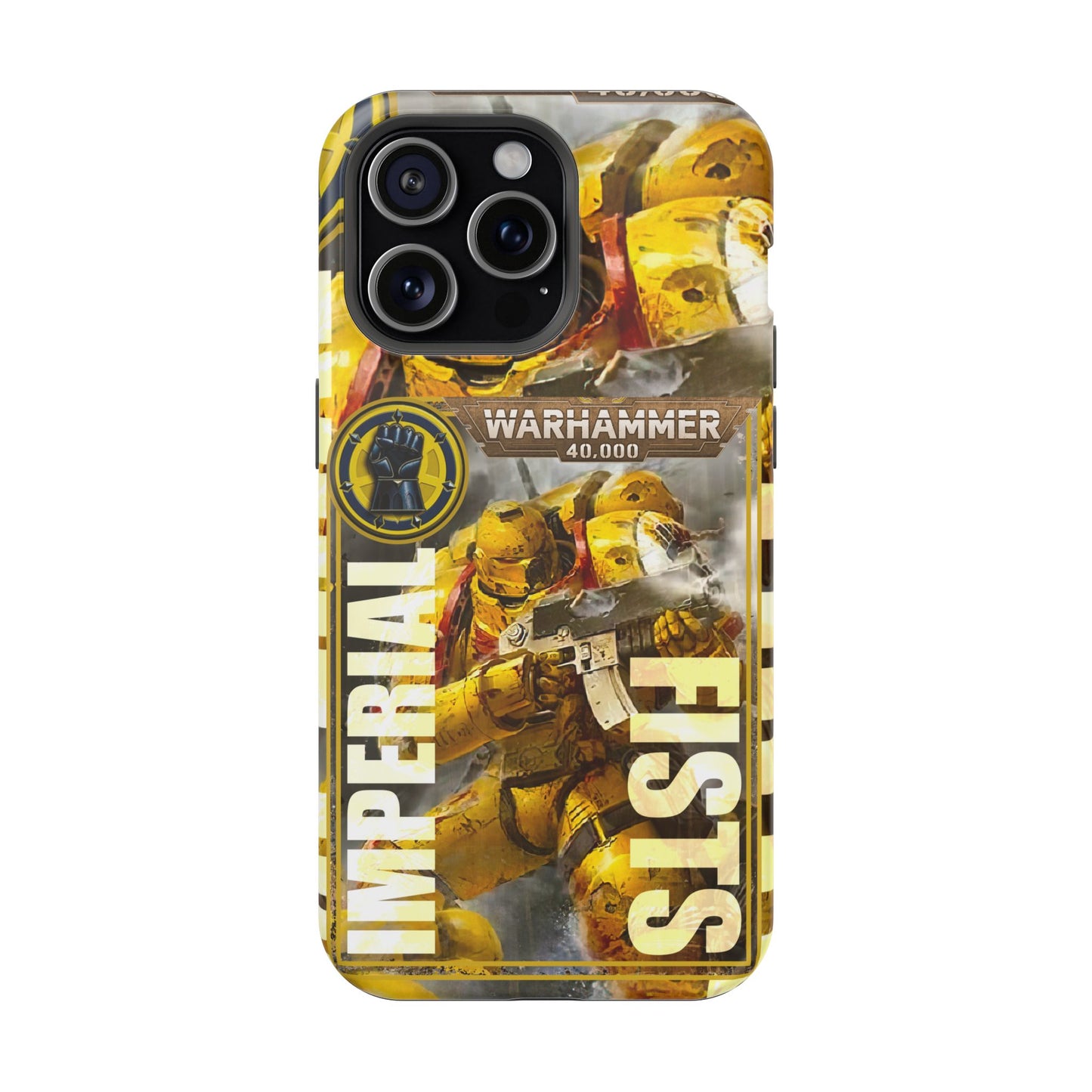 Warhammer Imperial Fists MagSafe® iPhone Tough Case Dual Layer Robust