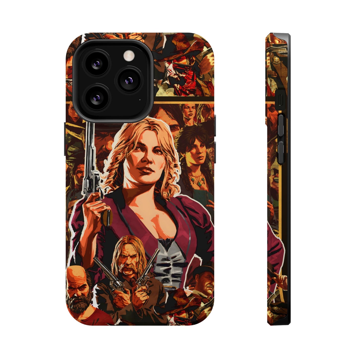 Red Dead Redemption MagSafe® iPhone Tough Case Dual Layer Robust