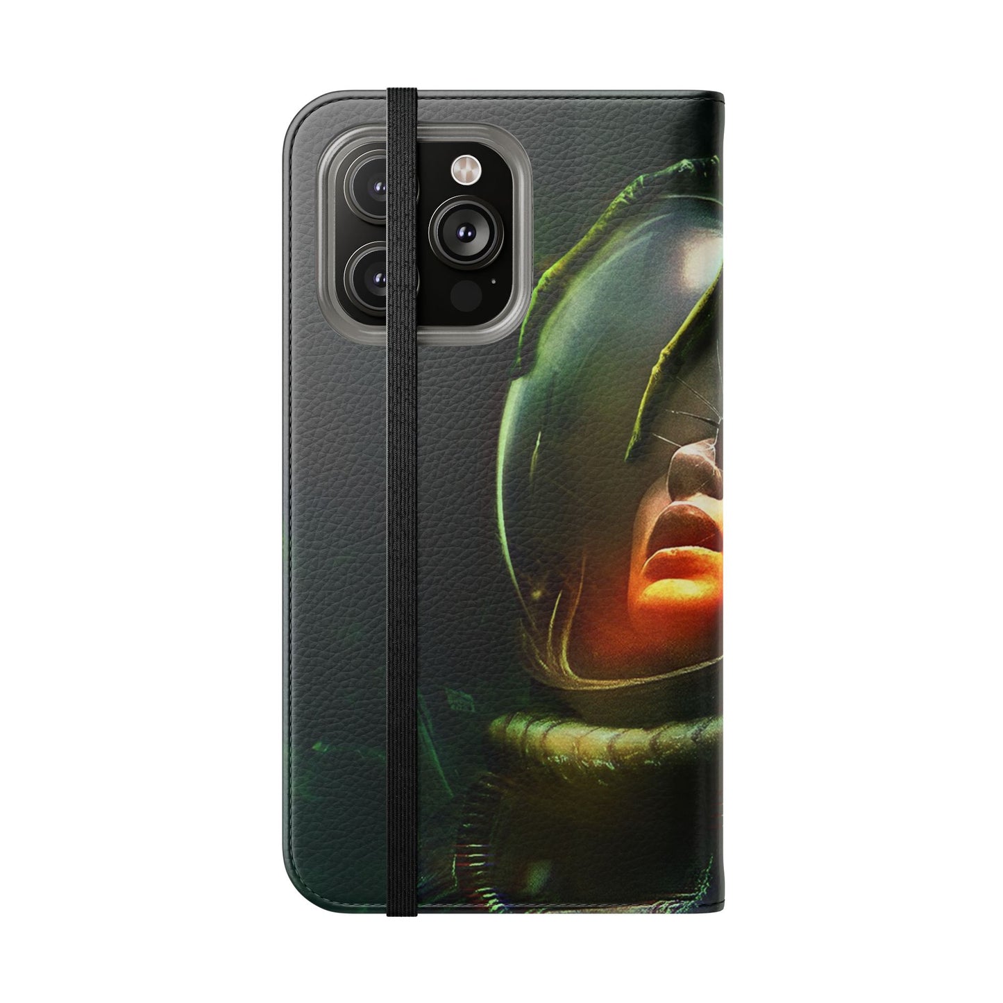 Alien iPhone & Samsung Flip Case