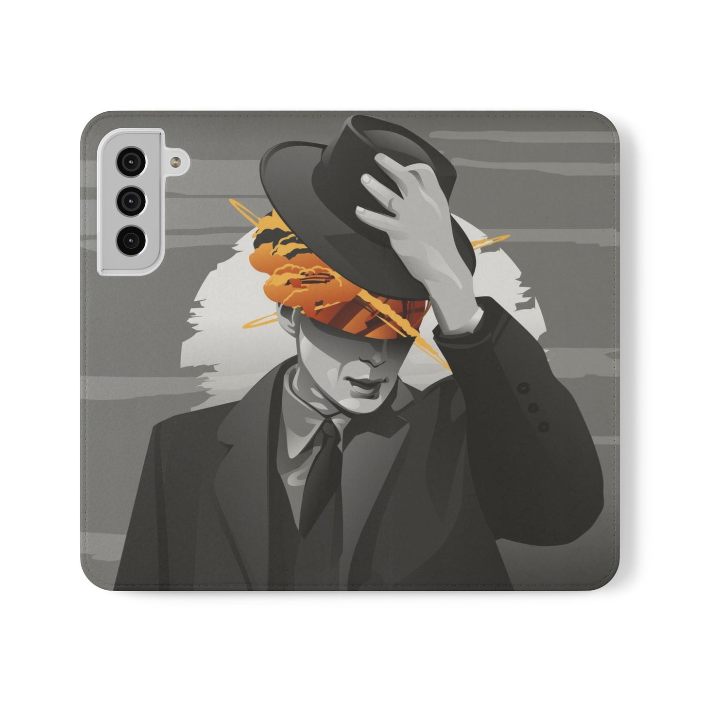 Oppenheimer Man Flip Case for iPhone & Samsung | PhoneMags