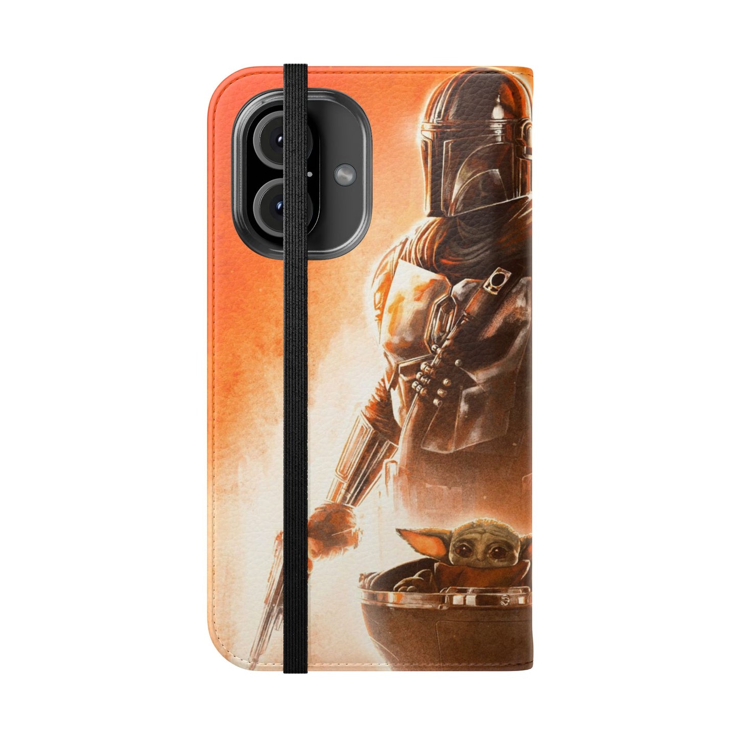 Mandalorian iPhone & Samsung Flip Case