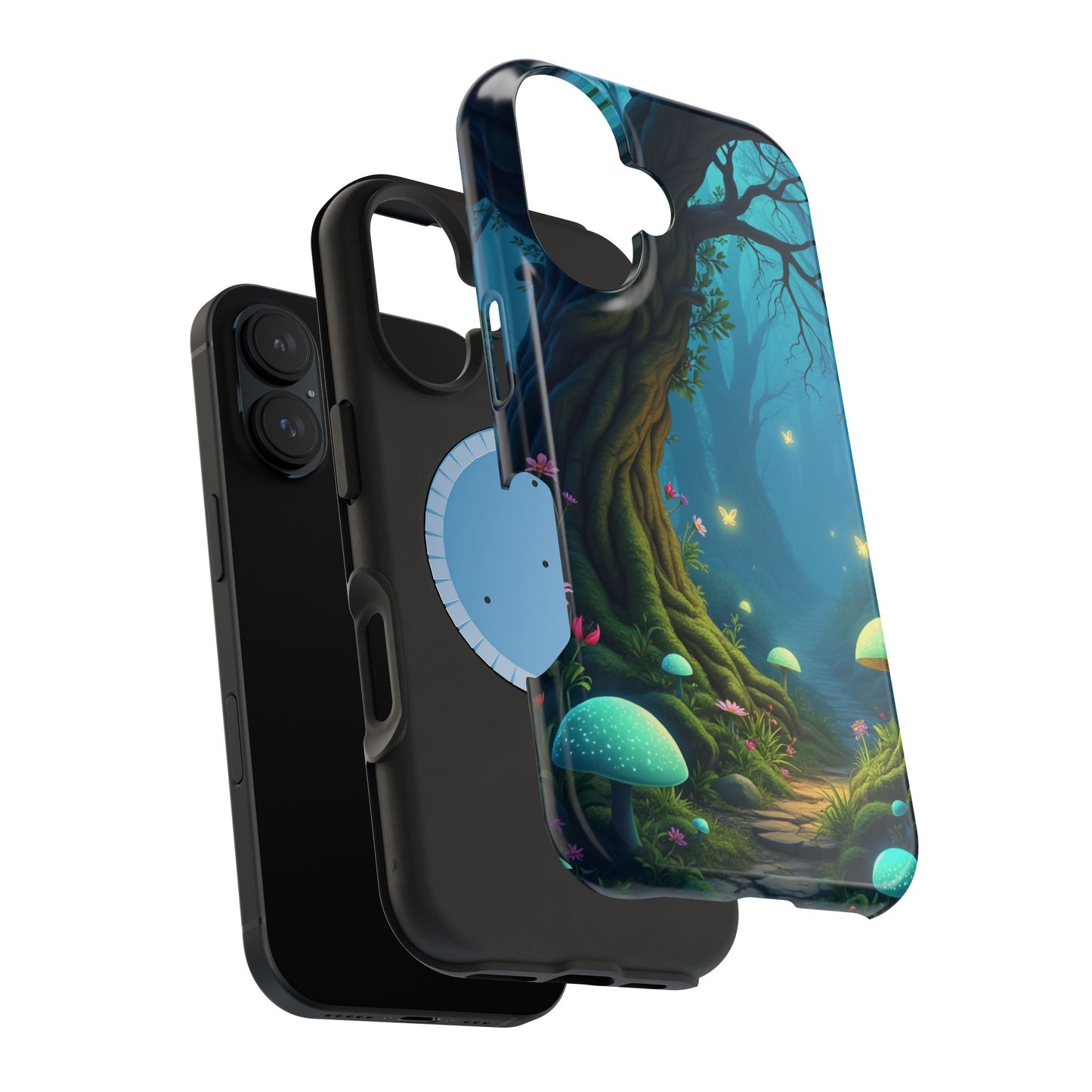 Shrooms Nature MagSafe® iPhone Tough Case Dual Layer Robust