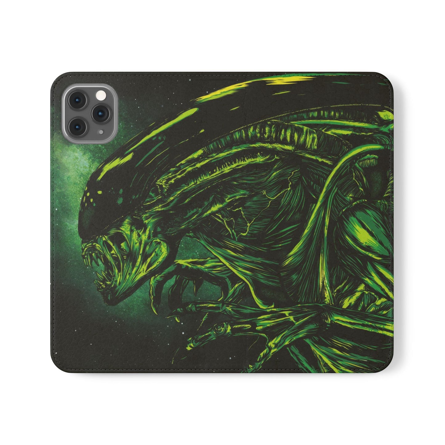 Alien Flip Case for iPhone & Samsung | PhoneMags