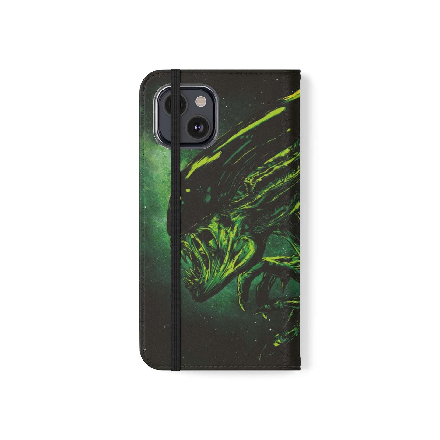 Alien iPhone & Samsung Flip Case