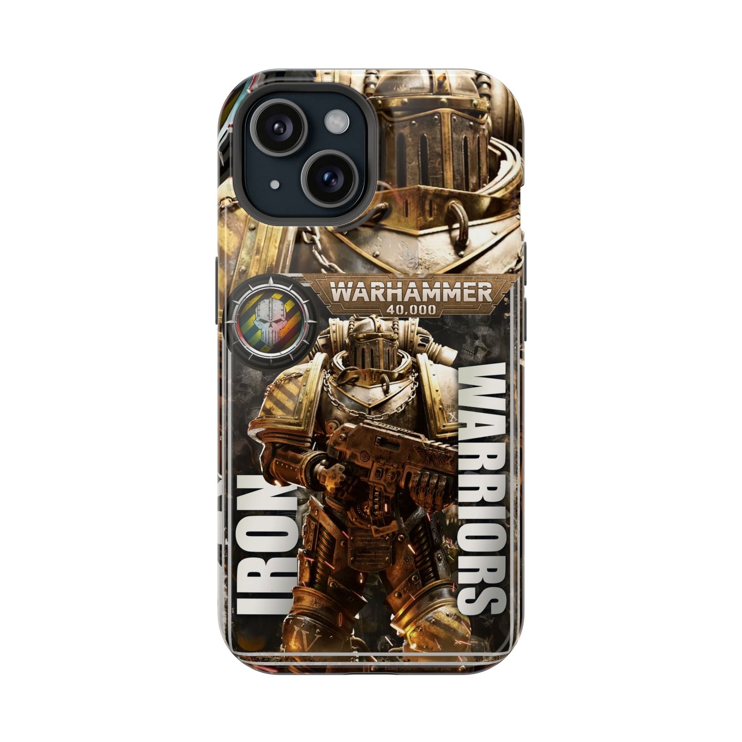 Warhammer Iron Warriors MagSafe® iPhone Tough Case Dual Layer Robust