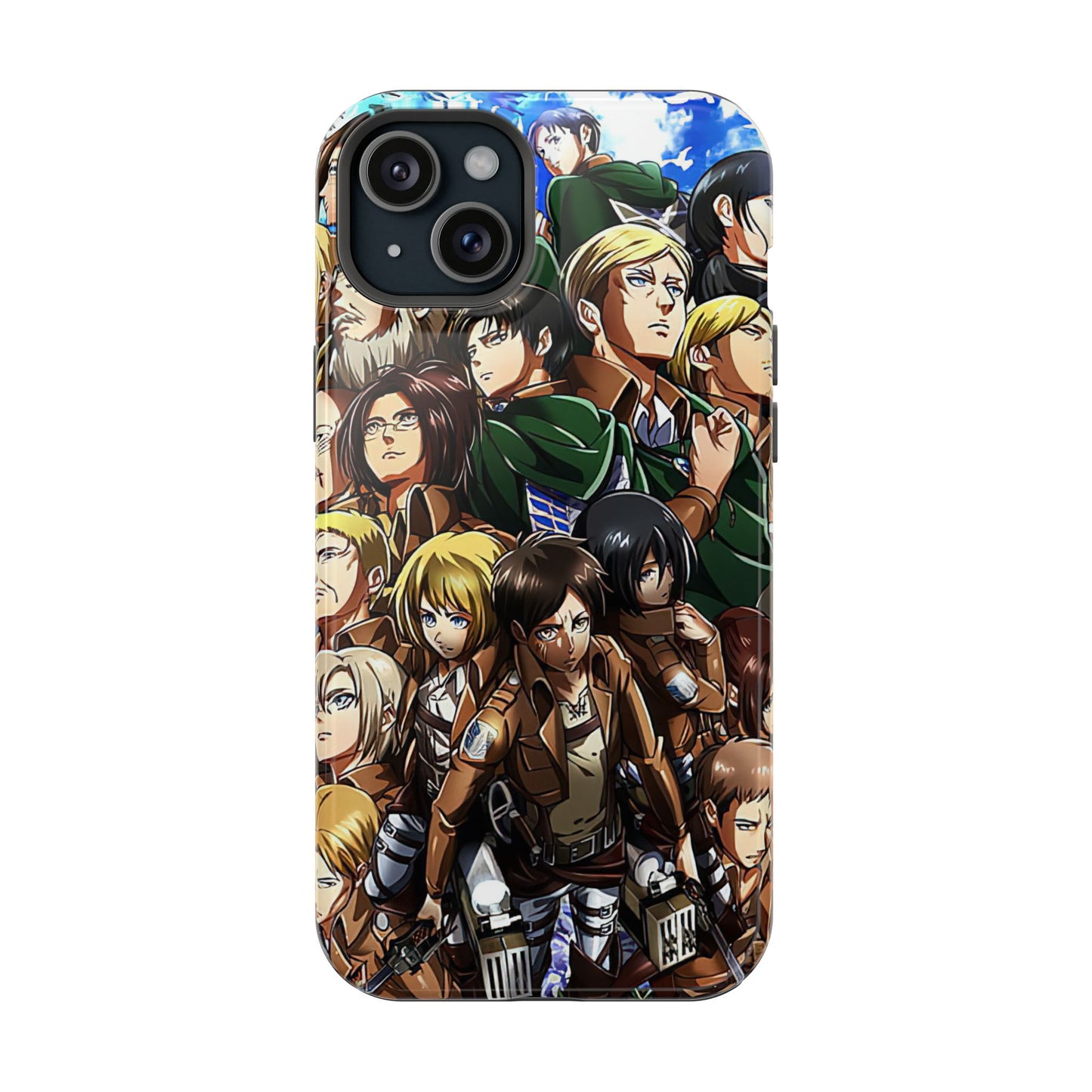 Attack on Titan MagSafe® iPhone Tough Case Dual Layer Robust