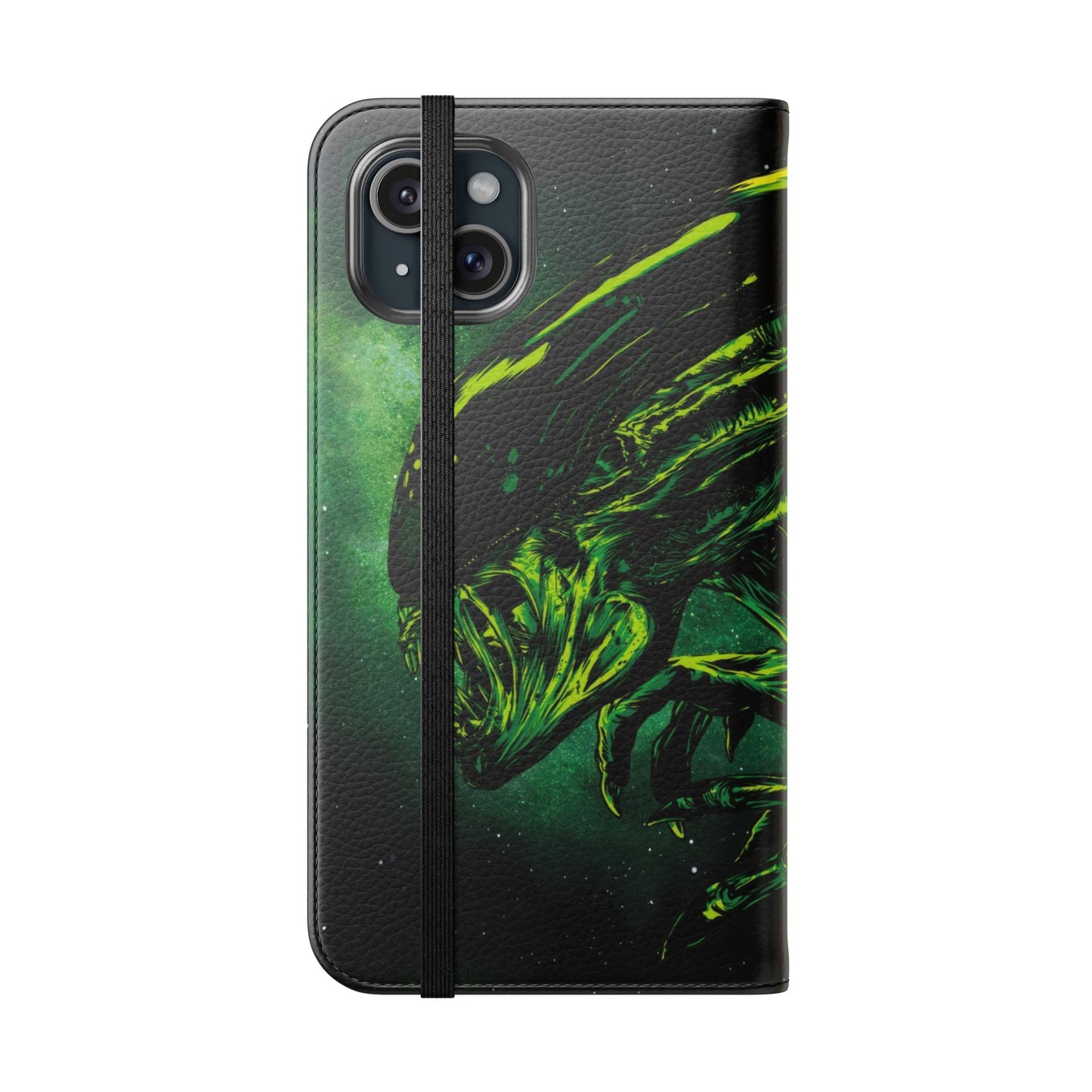 Alien iPhone & Samsung Flip Case