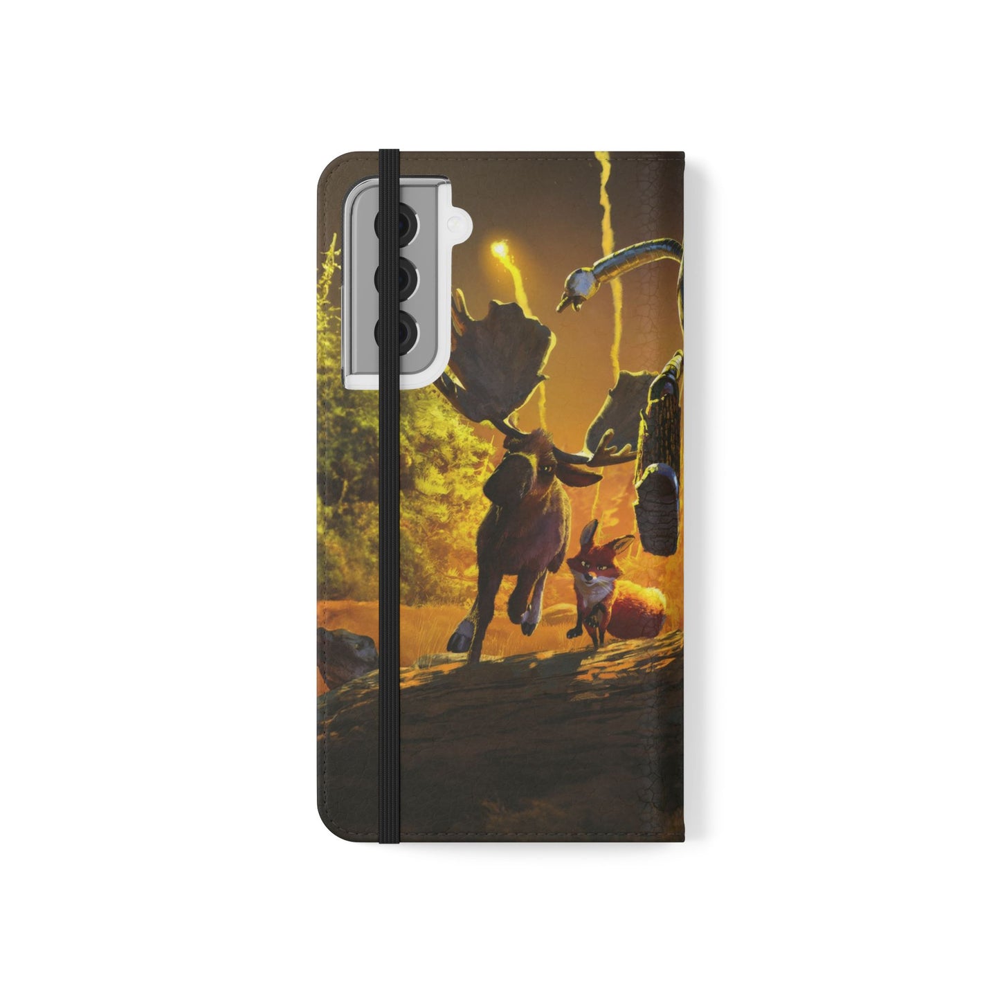Wild Robot iPhone & Samsung Flip Case