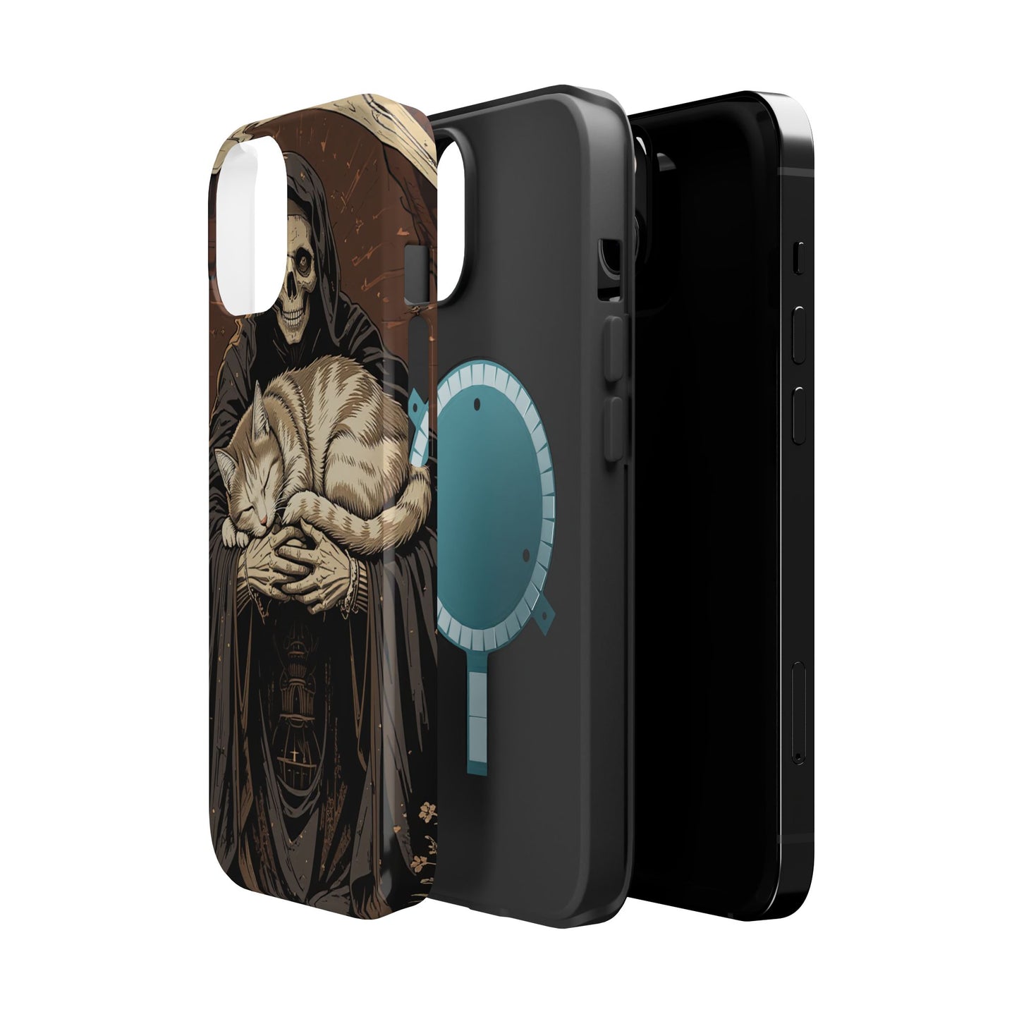 Cat of Death MagSafe® iPhone Tough Case Dual Layer Robust