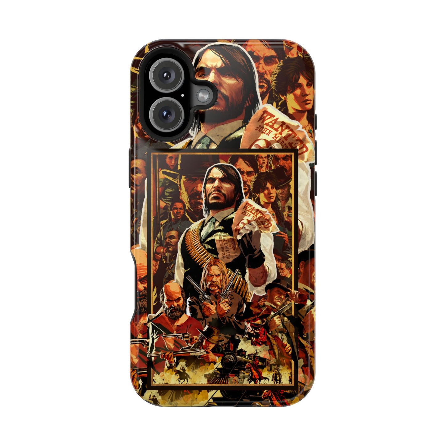 Red Dead Redemption MagSafe® iPhone Tough Case Dual Layer Robust