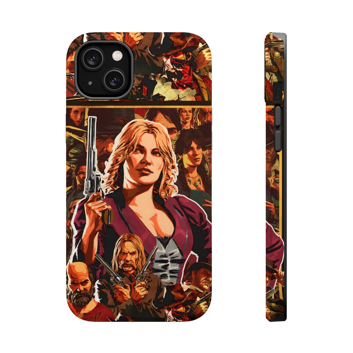 Red Dead Redemption MagSafe® iPhone Tough Case Dual Layer Robust