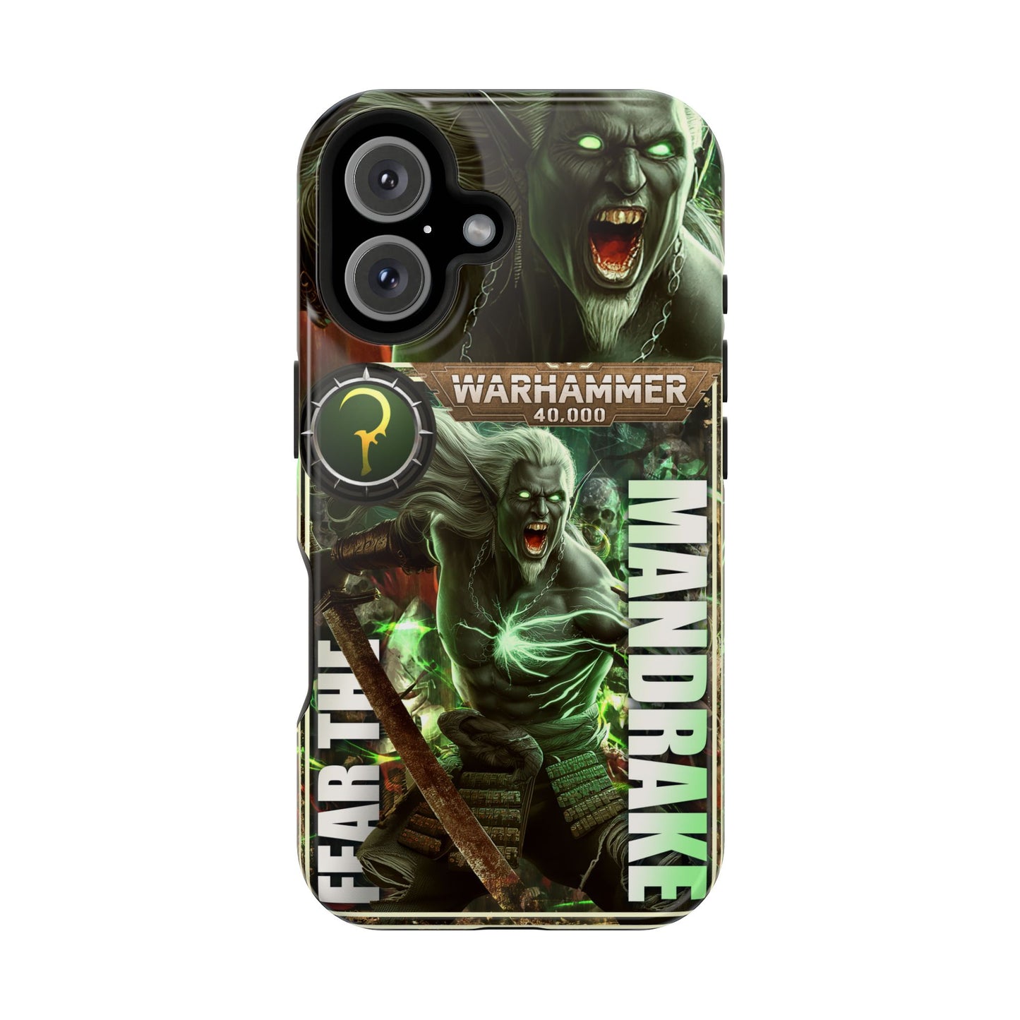 Warhamer Mandrake MagSafe® iPhone Tough Case Dual Layer Robust
