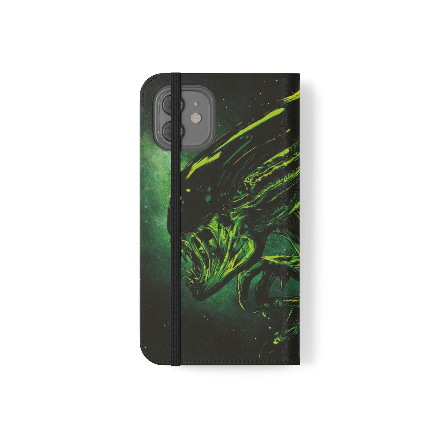 Alien iPhone & Samsung Flip Case