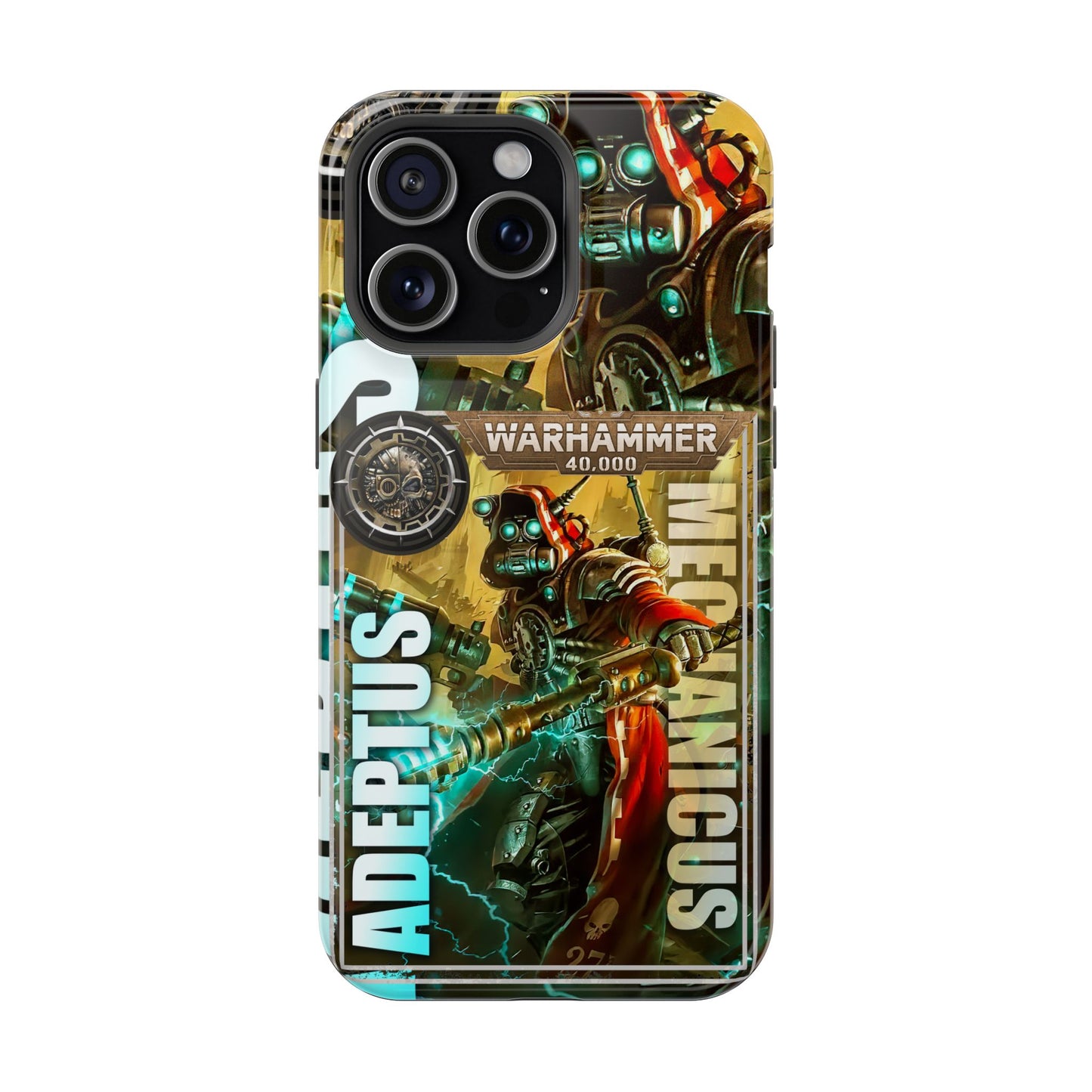 Warhammer Adeptus Mechanicus MagSafe® iPhone Tough Case Dual Layer Robust