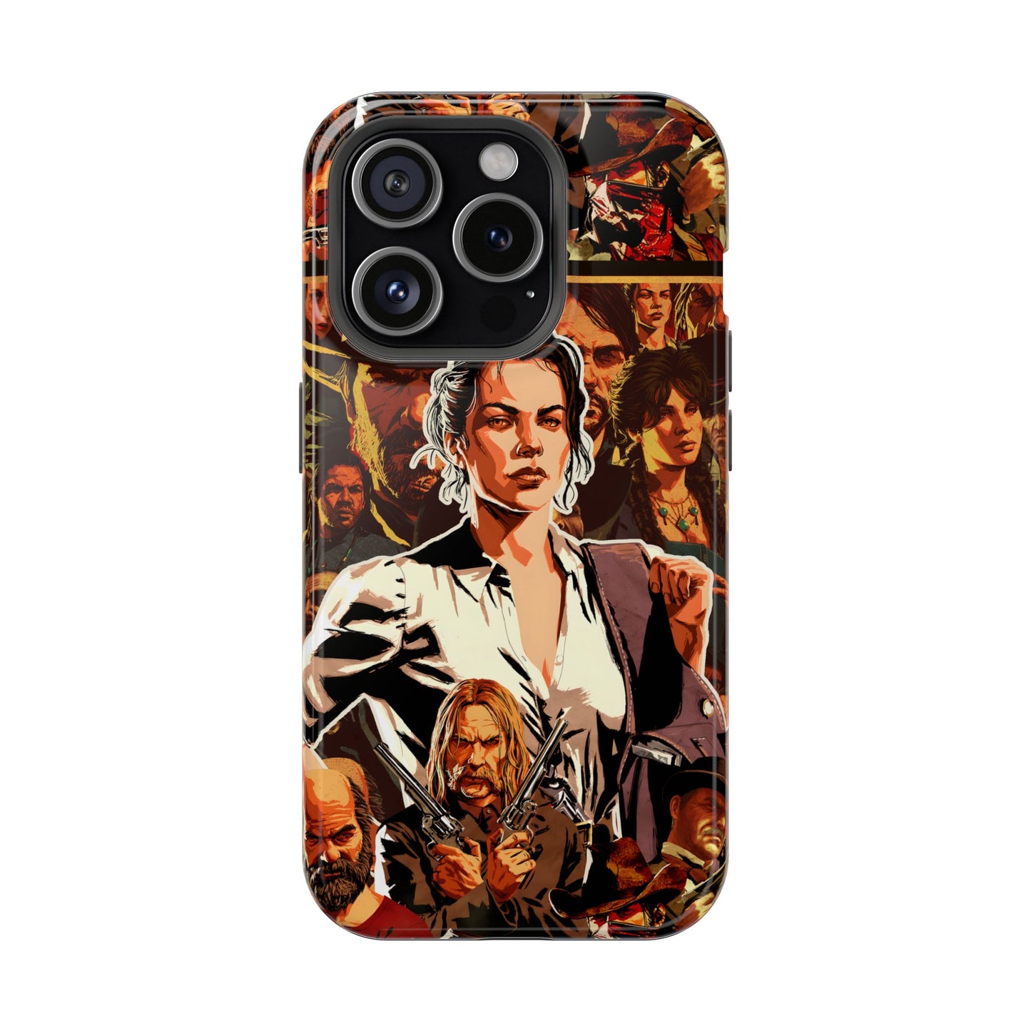 Red Dead Redemption MagSafe® iPhone Tough Case Dual Layer Robust