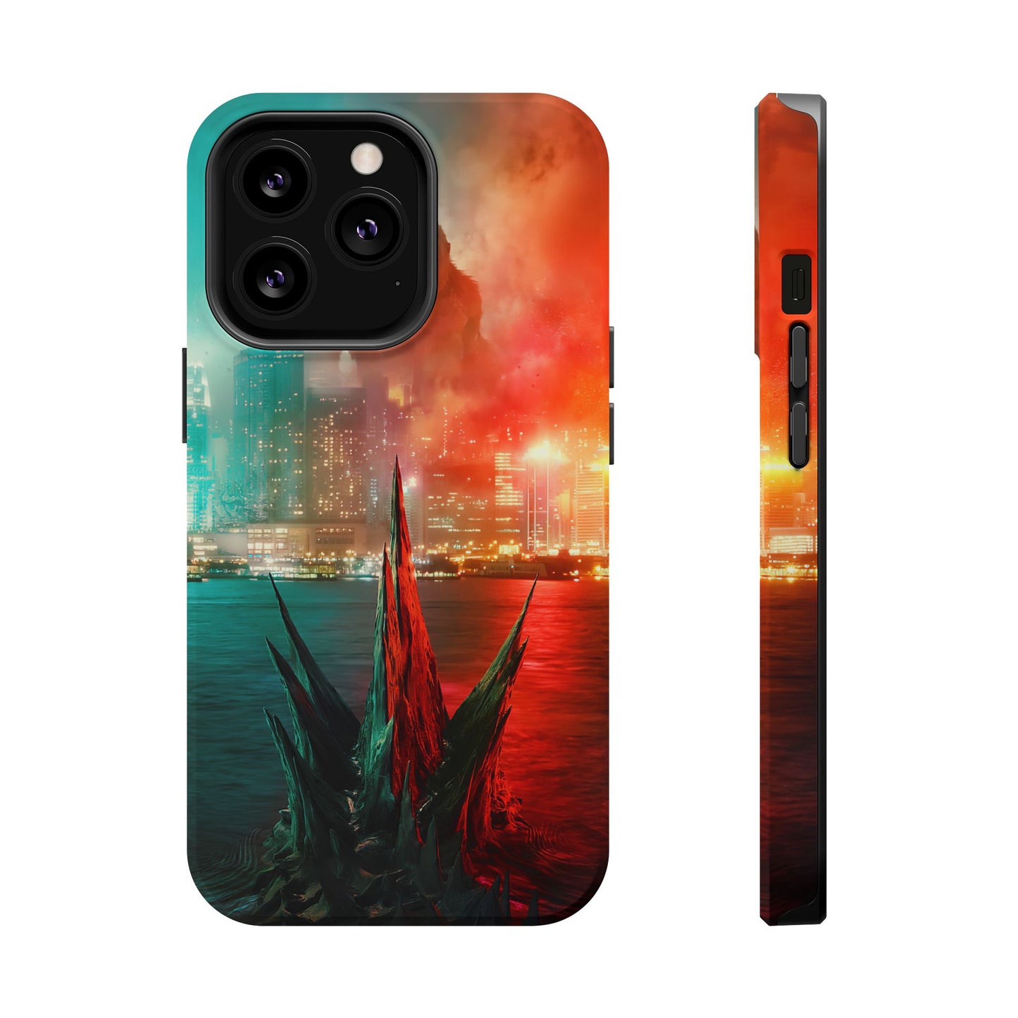 Godzilla Vs Kong MagSafe® iPhone Tough Case Dual Layer Robust