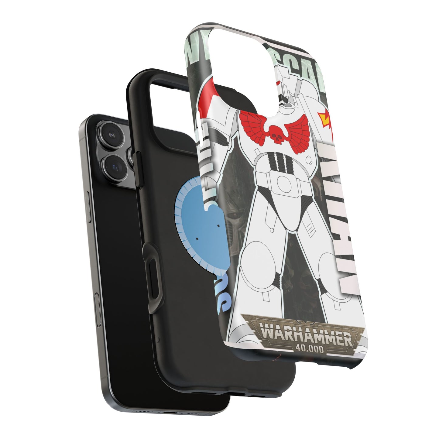 Warhammer White Scars MagSafe® iPhone Tough Case Dual Layer Robust