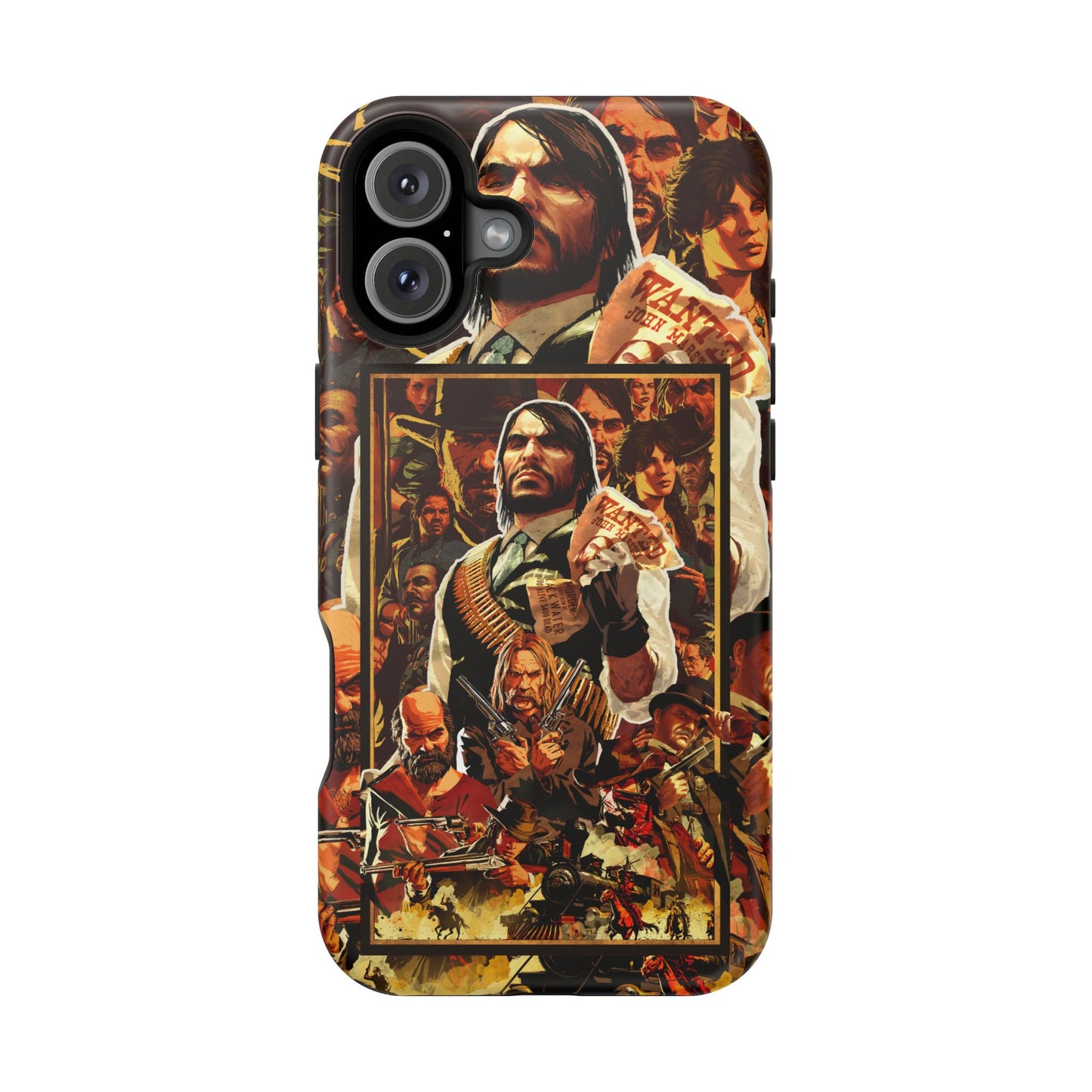 Red Dead Redemption MagSafe® iPhone Tough Case Dual Layer Robust