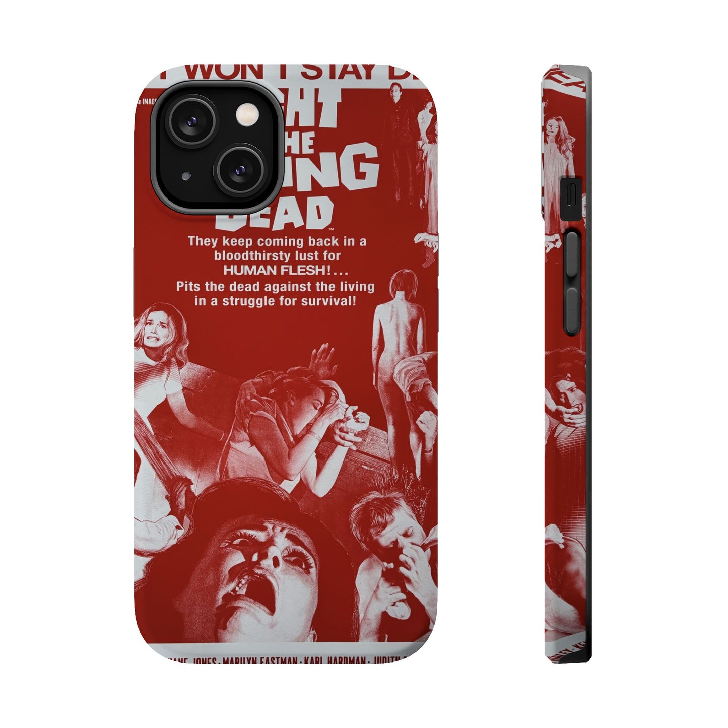 Night of the Living Dead MagSafe® iPhone Tough Case Dual Layer Robust