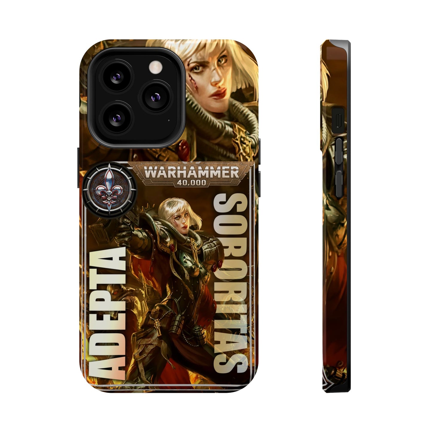 Warhammer Adepta Sororitas MagSafe® iPhone Tough Case Dual Layer Robust