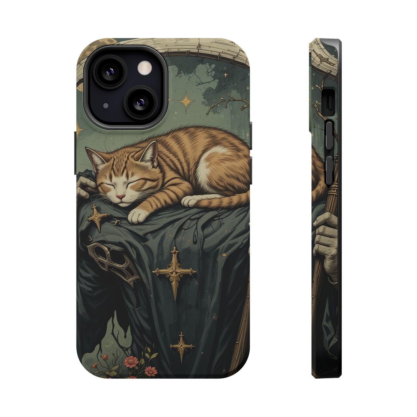Cat of Death MagSafe® iPhone Tough Case Dual Layer Robust