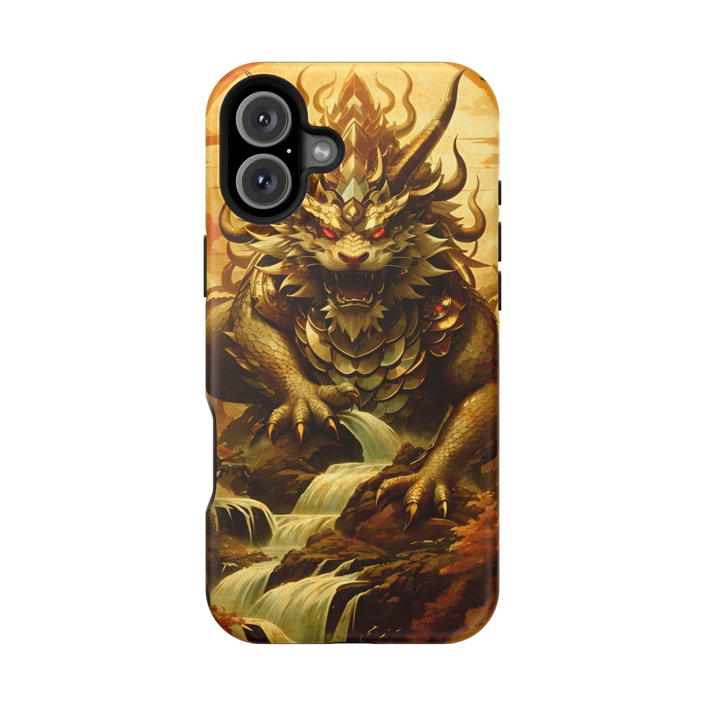 Dragon Art MagSafe® iPhone Tough Case Dual Layer Robust