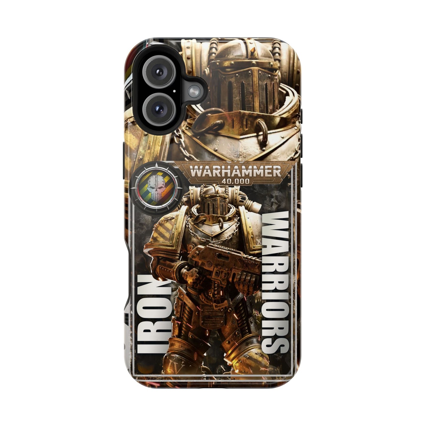 Warhammer Iron Warriors MagSafe® iPhone Tough Case Dual Layer Robust