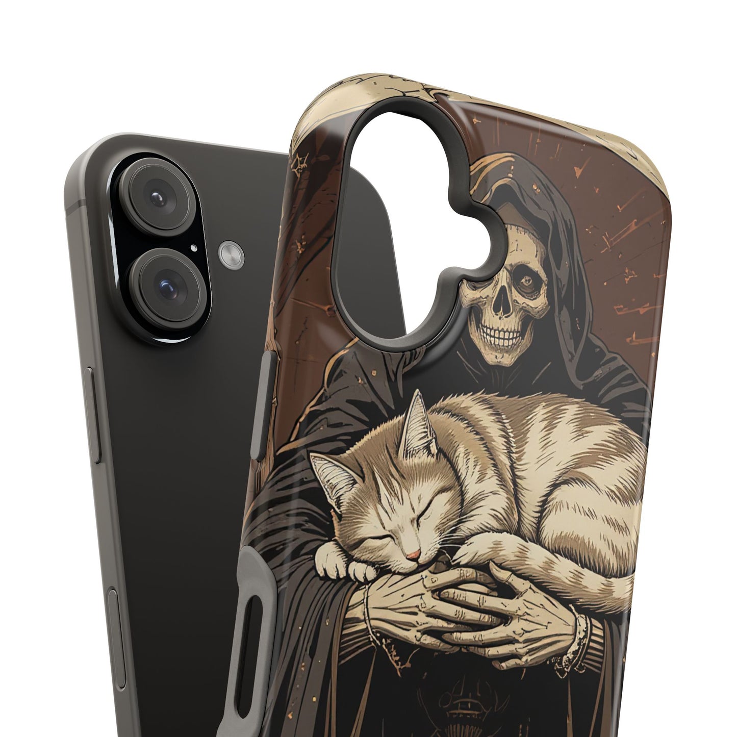 Cat of Death MagSafe® iPhone Tough Case Dual Layer Robust
