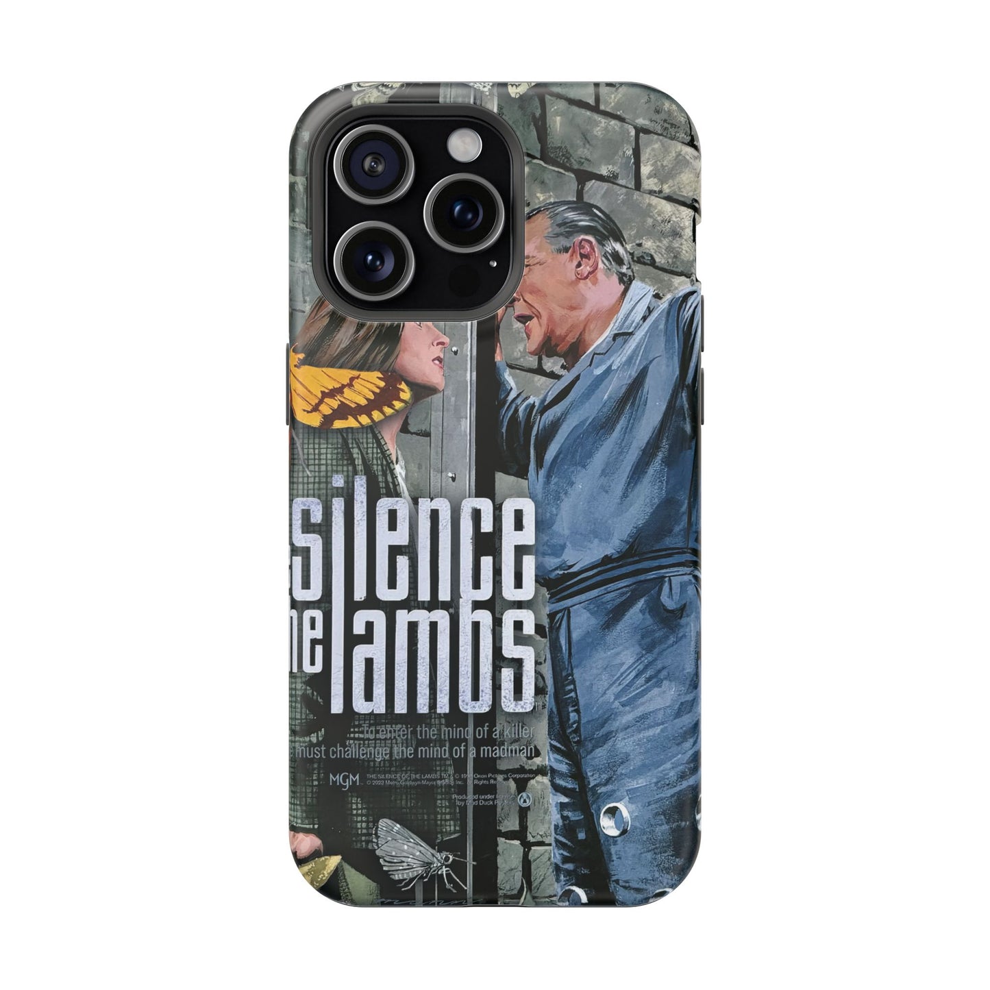 Silence of the Lambs MagSafe® iPhone Tough Case Dual Layer Robust