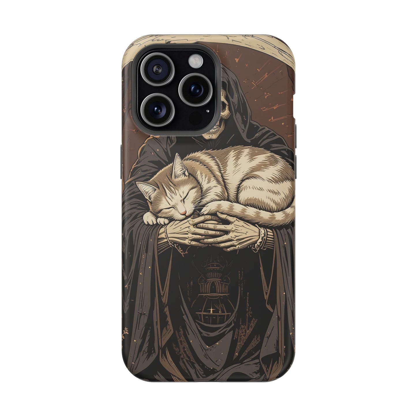 Cat of Death MagSafe® iPhone Tough Case Dual Layer Robust