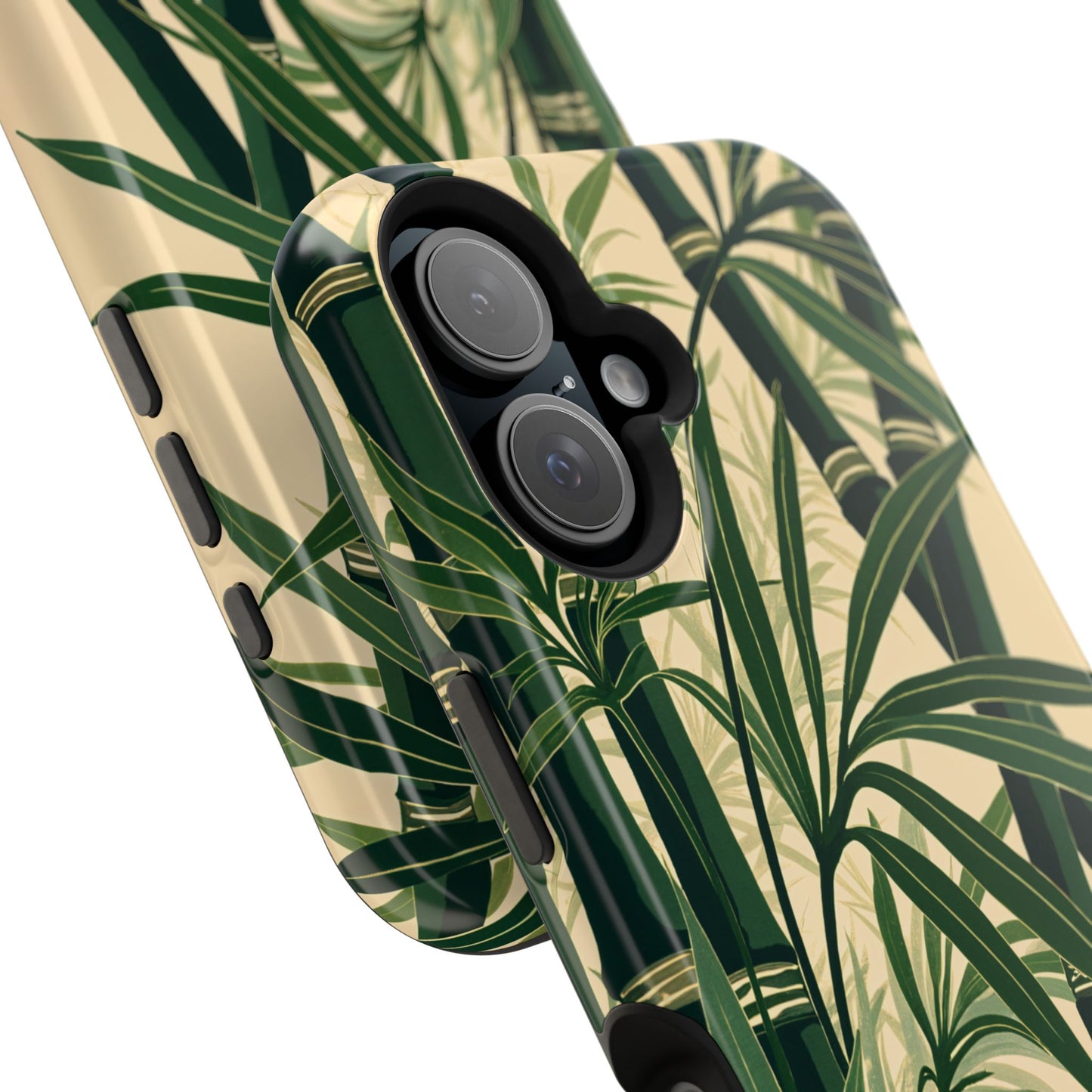 Bamboo Nature MagSafe® iPhone Tough Case Dual Layer Robust