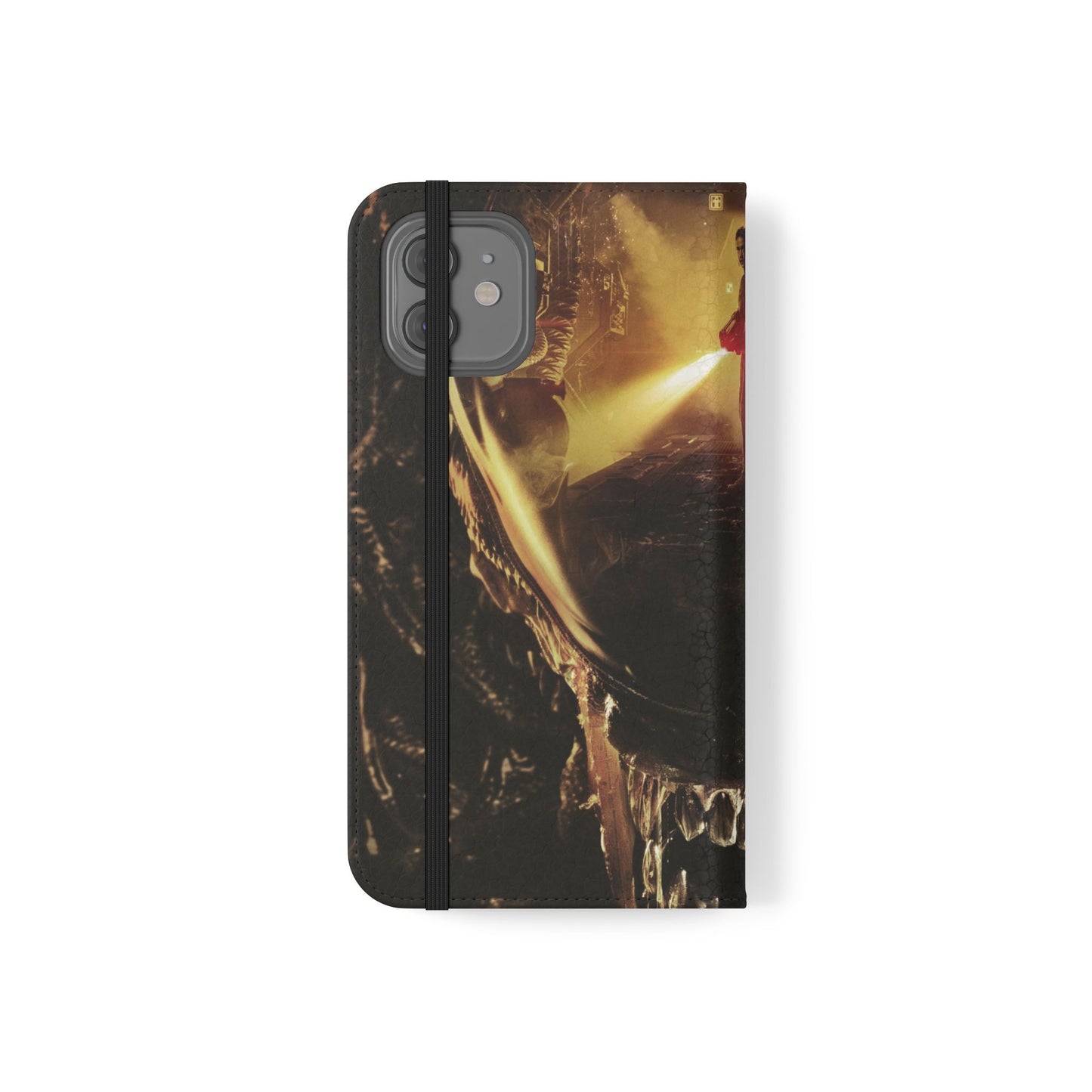 Alien iPhone & Samsung Flip Case