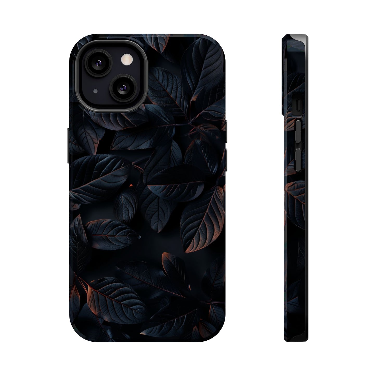 Black Nature MagSafe® iPhone Tough Case Dual Layer Robust