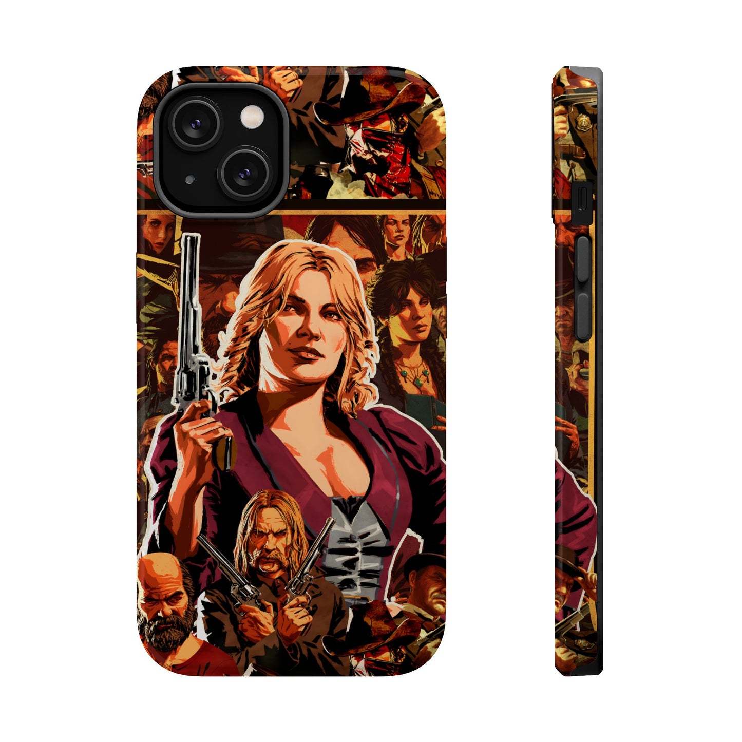 Red Dead Redemption MagSafe® iPhone Tough Case Dual Layer Robust