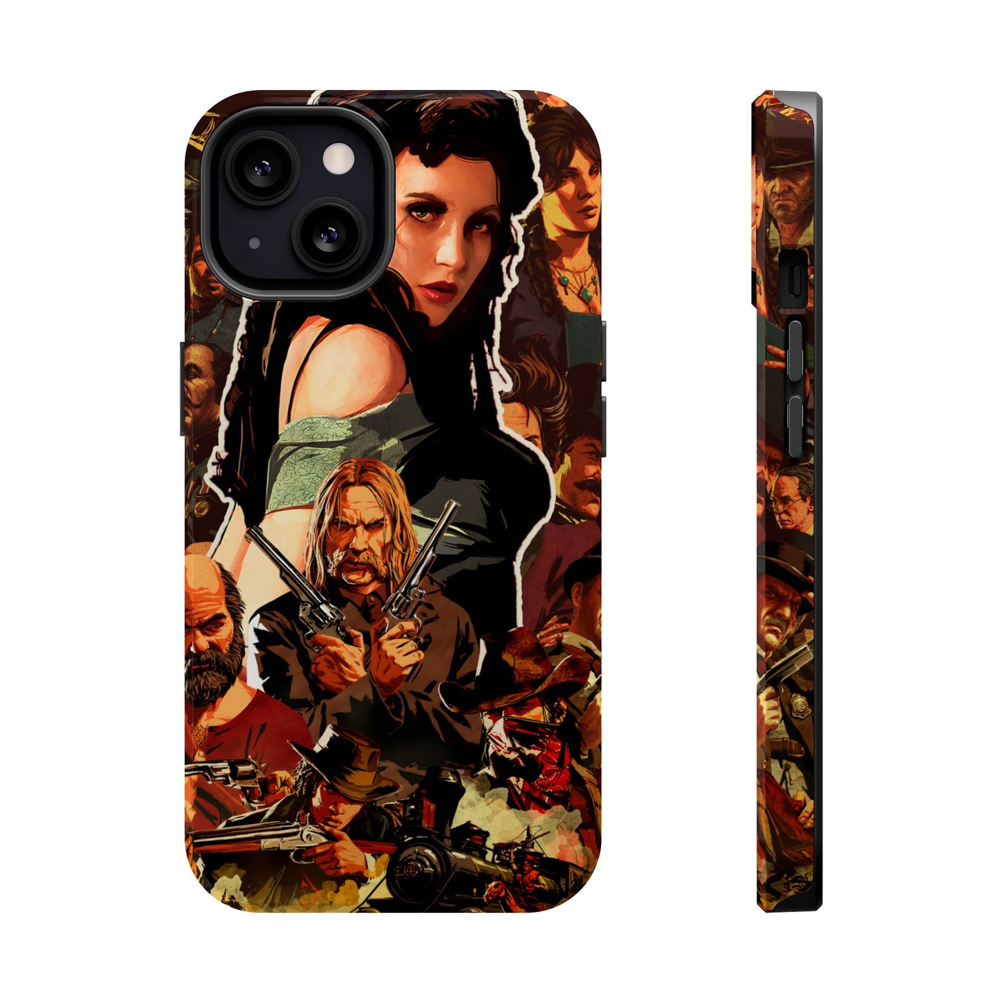 Red Dead Redemption MagSafe® iPhone Tough Case Dual Layer Robust