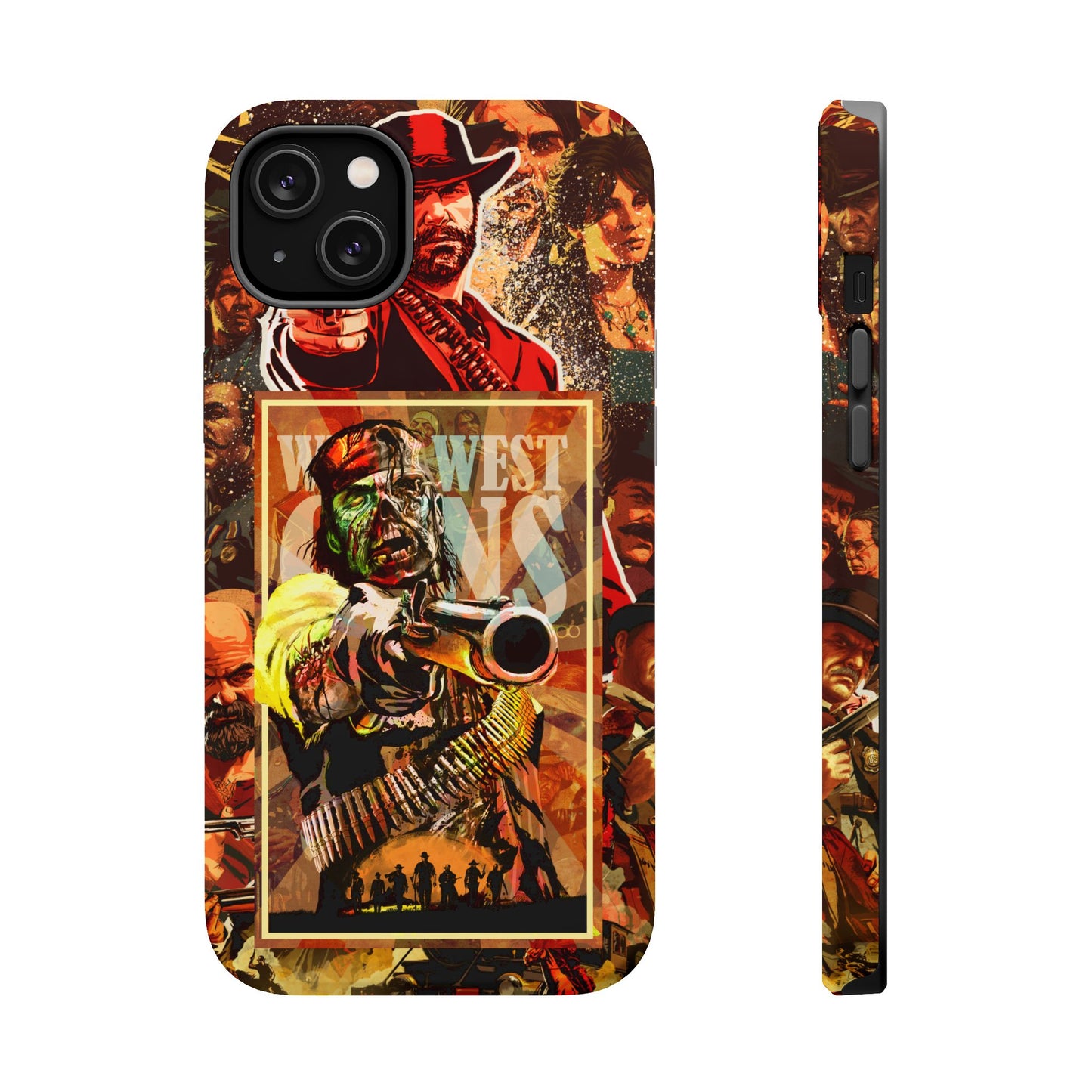 Red Dead Redemption MagSafe® iPhone Tough Case Dual Layer Robust