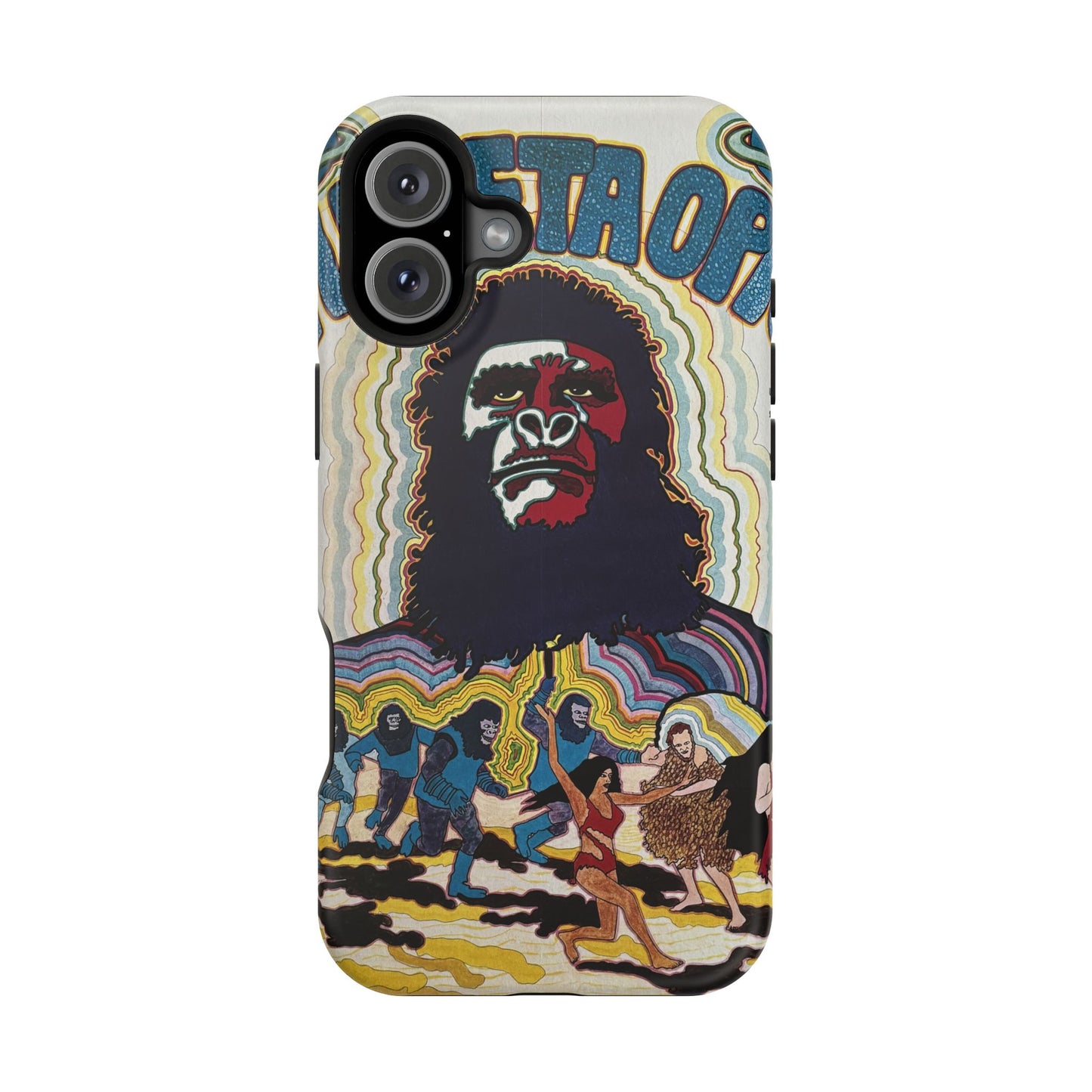 Planet of the Apes MagSafe® iPhone Tough Case Dual Layer Robust