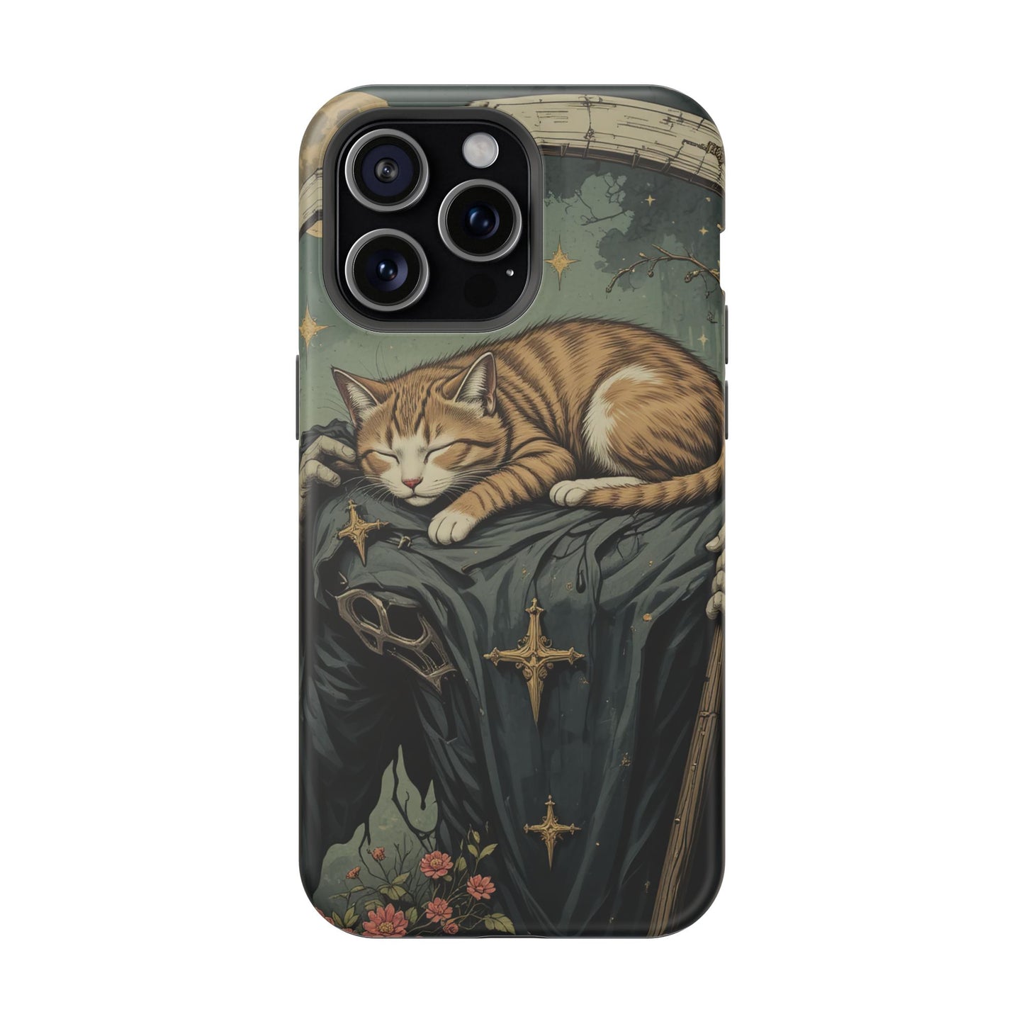 Cat of Death MagSafe® iPhone Tough Case Dual Layer Robust