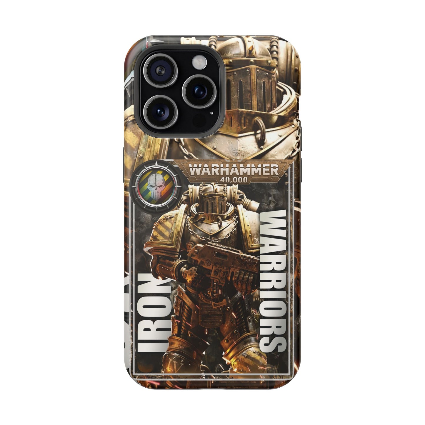 Warhammer Iron Warriors MagSafe® iPhone Tough Case Dual Layer Robust