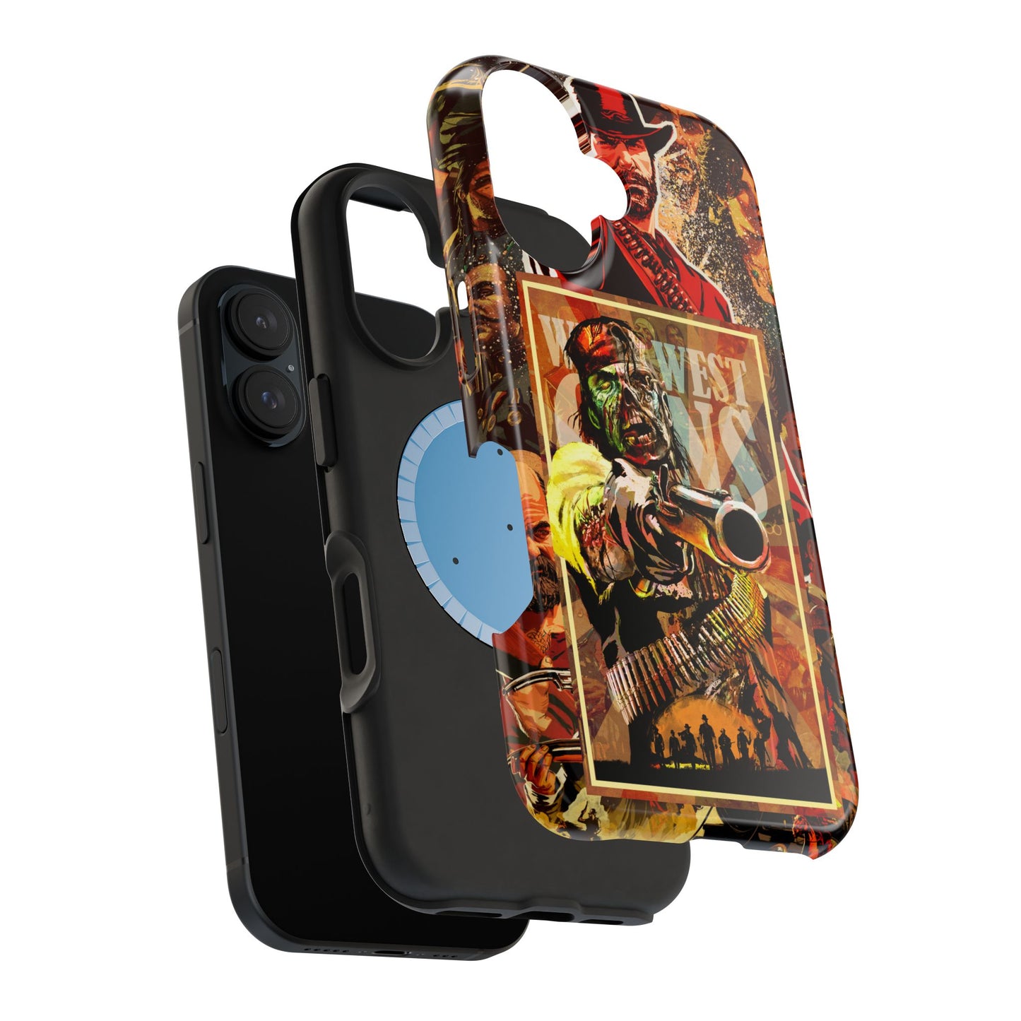 Red Dead Redemption MagSafe® iPhone Tough Case Dual Layer Robust