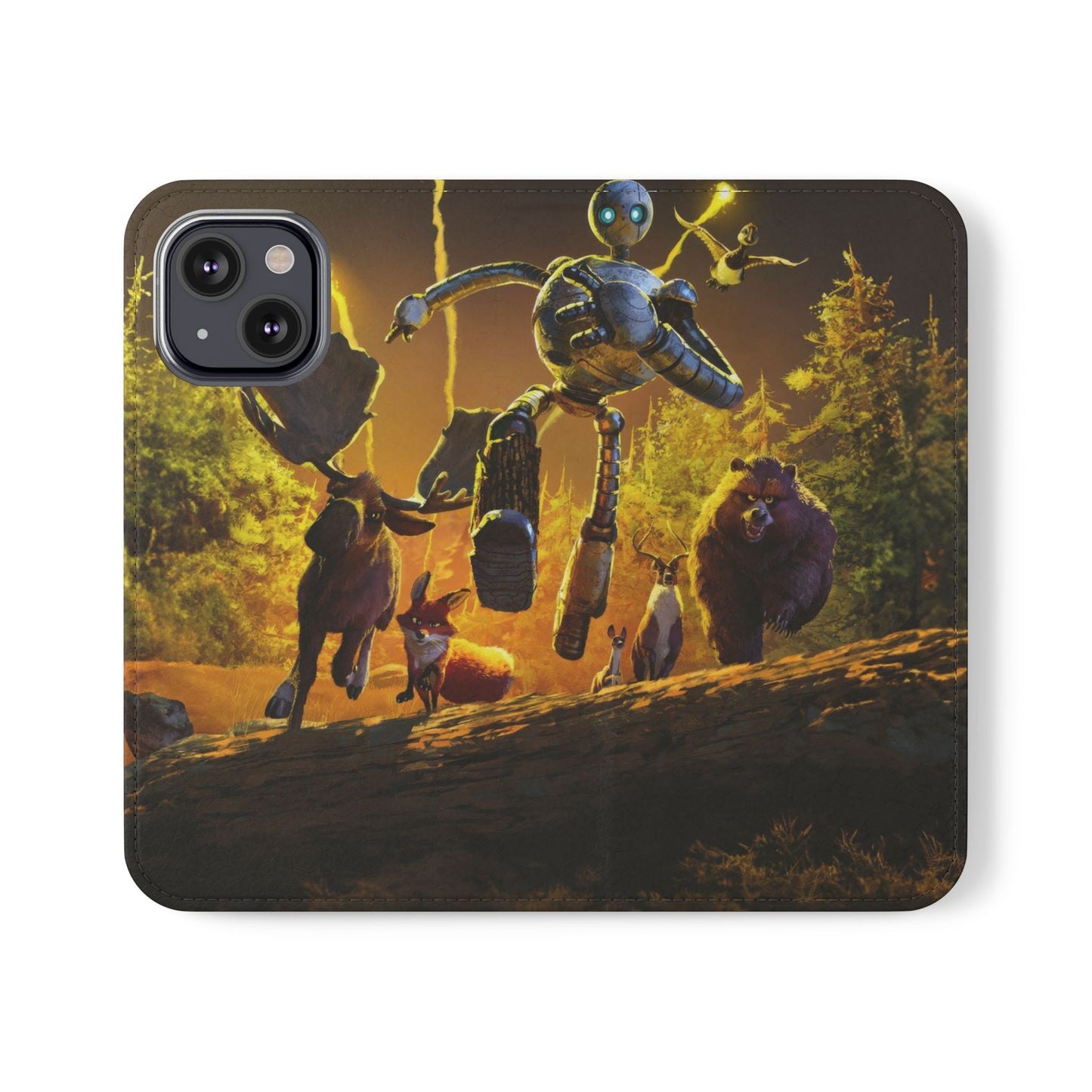 Wild Robot Flip Case for iPhone & Samsung | PhoneMags