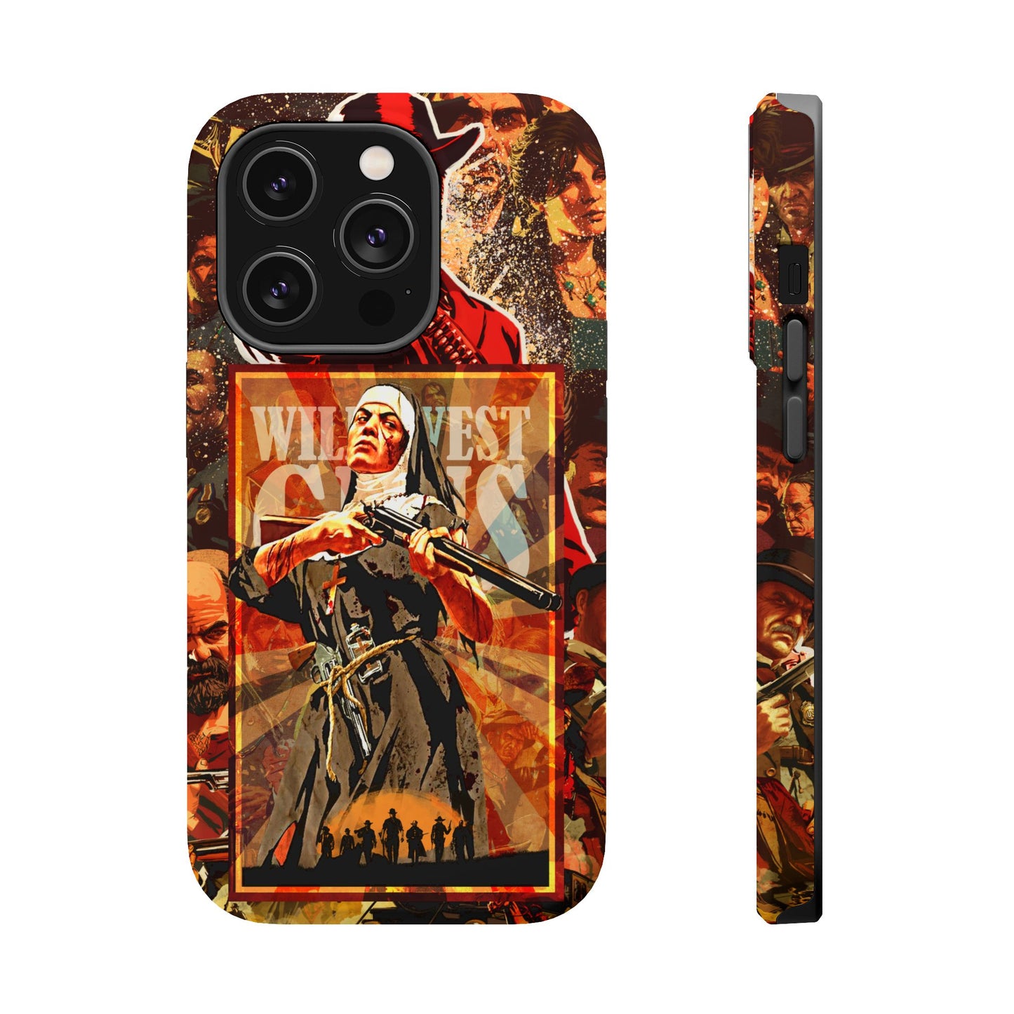 Red Dead Redemption MagSafe® iPhone Tough Case Dual Layer Robust