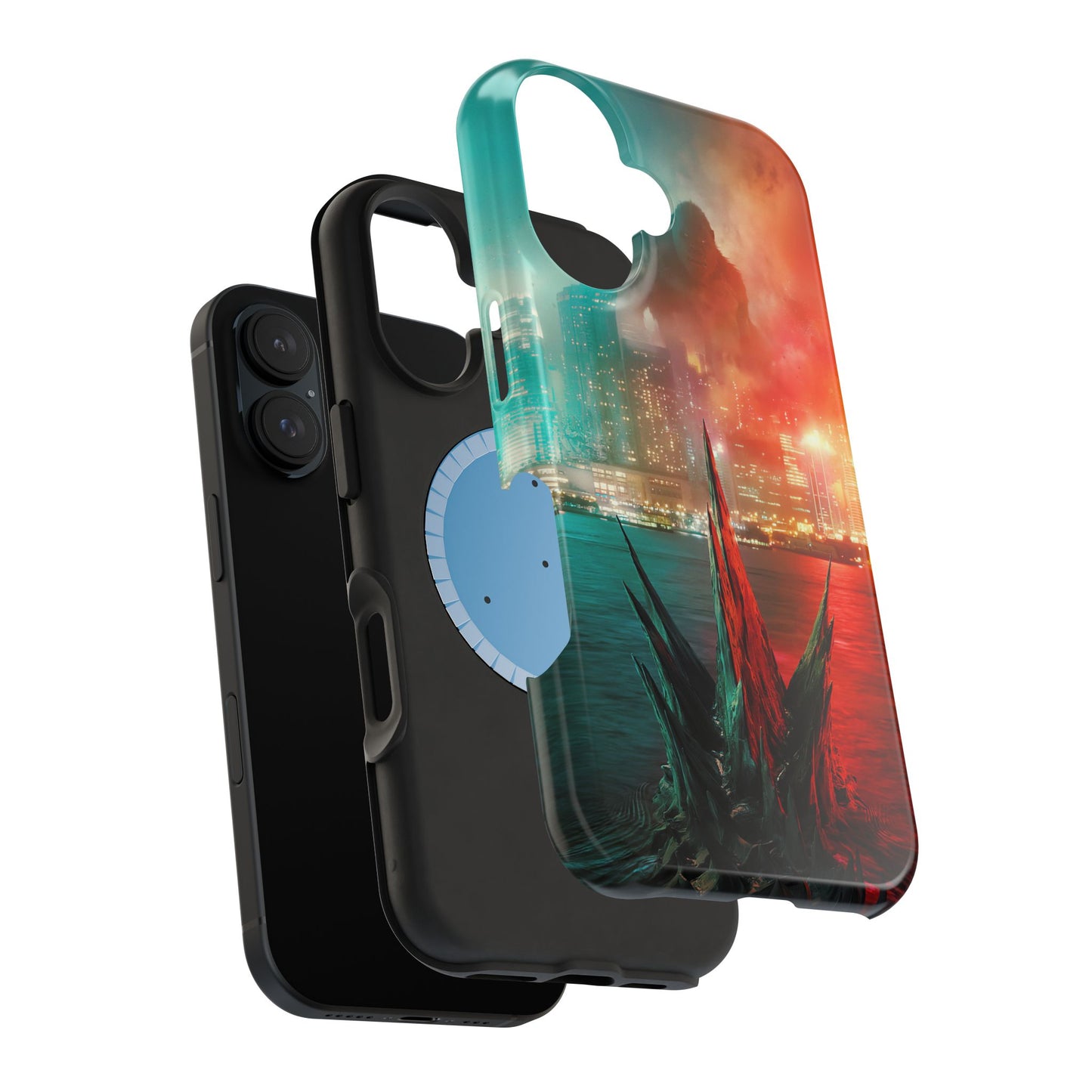 Godzilla Vs Kong MagSafe® iPhone Tough Case Dual Layer Robust
