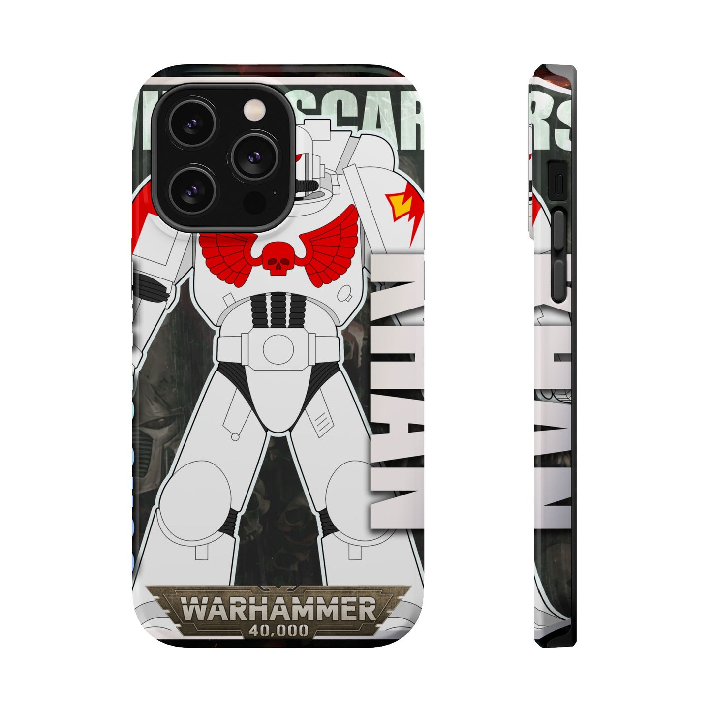 Warhammer White Scars MagSafe® iPhone Tough Case Dual Layer Robust