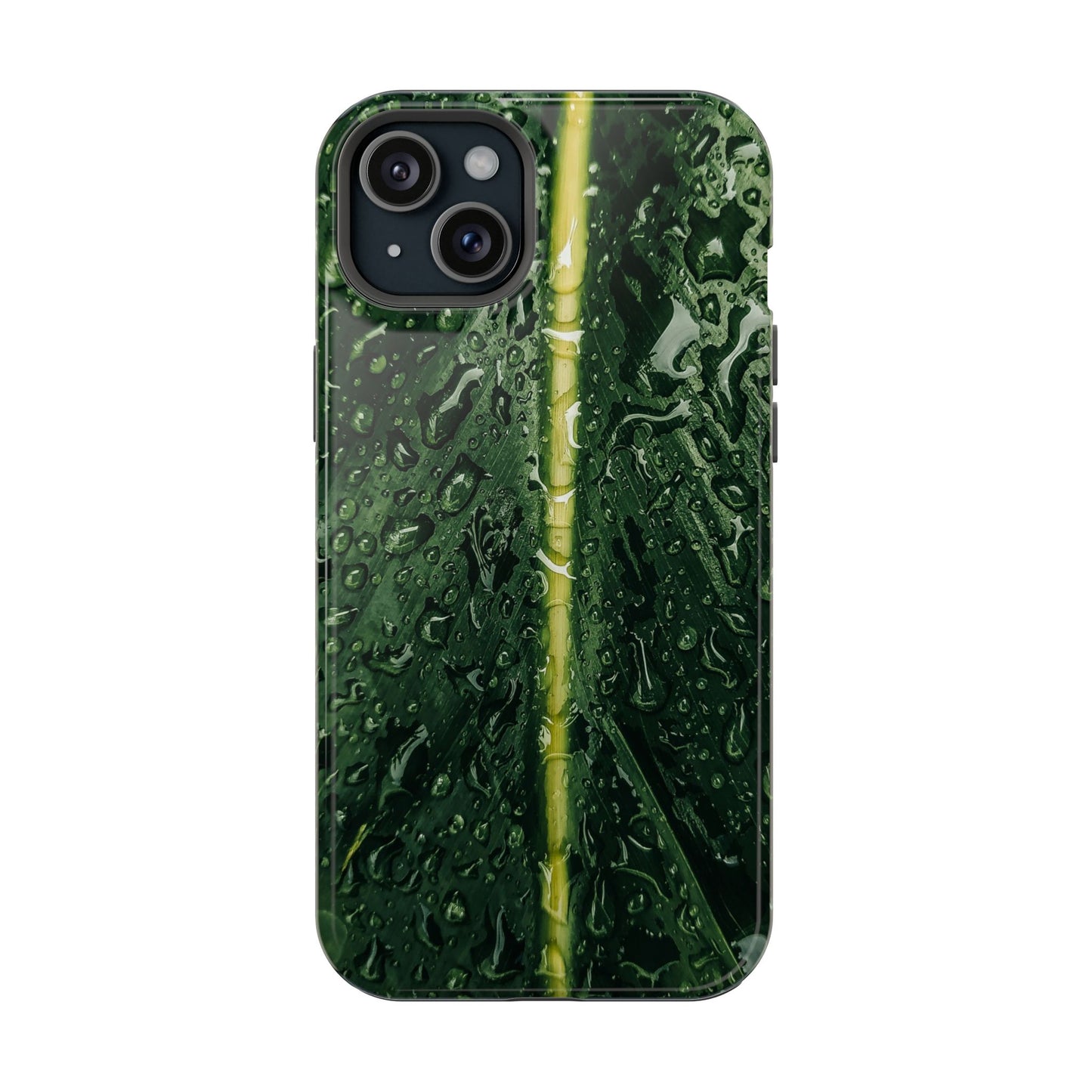 Leaf Marbles Nature MagSafe® iPhone Tough Case Dual Layer Robust